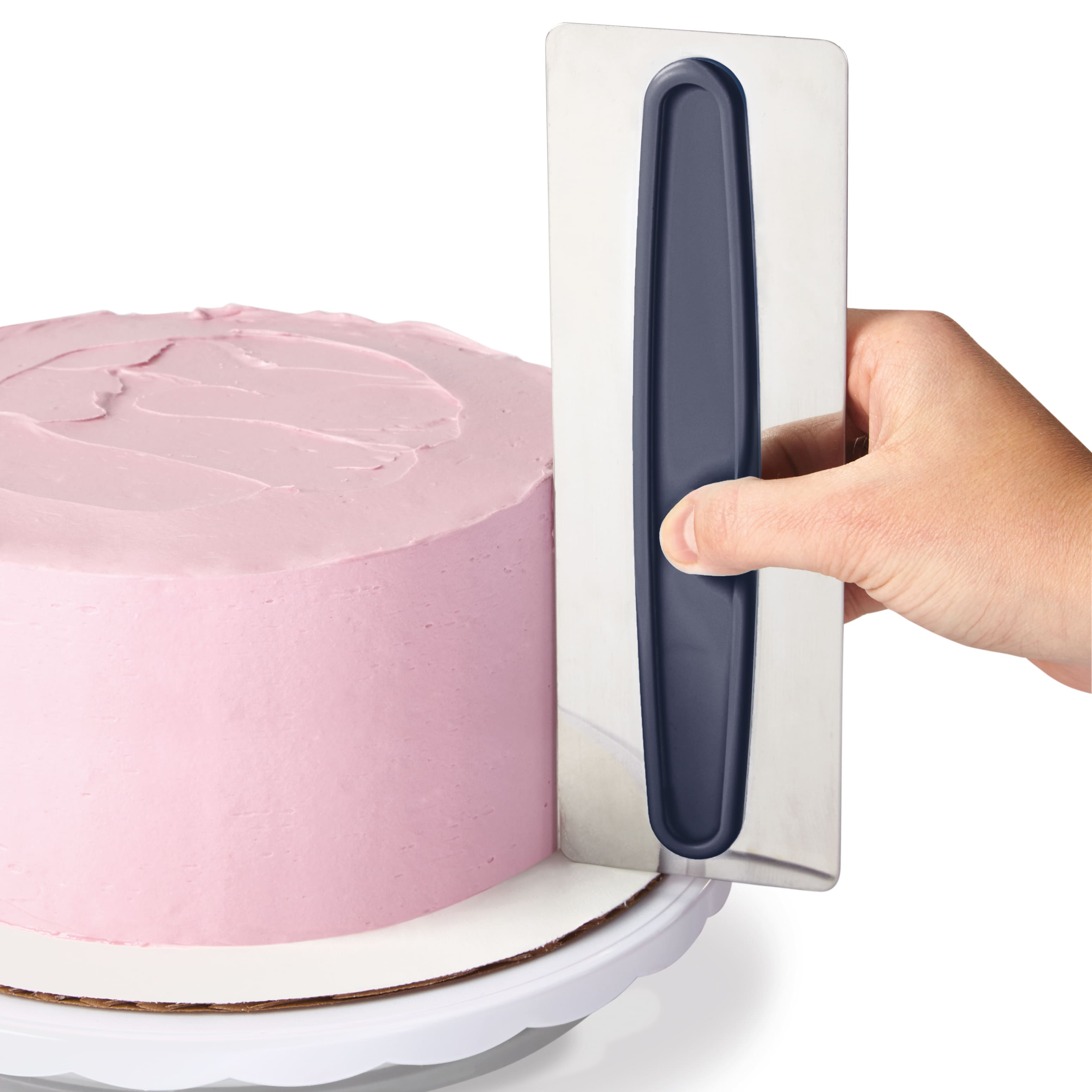 9&#x22; Blue Icing Smoother by Makery&#x2122;