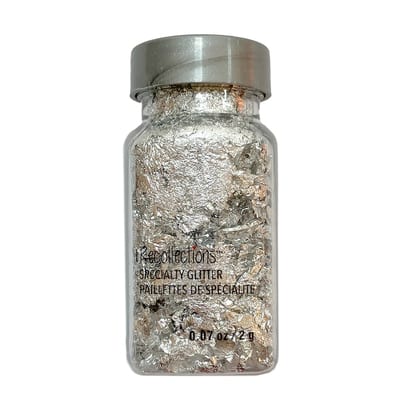 Specialty Glitter Silver Foil Flakes by Recollections™ | Michaels