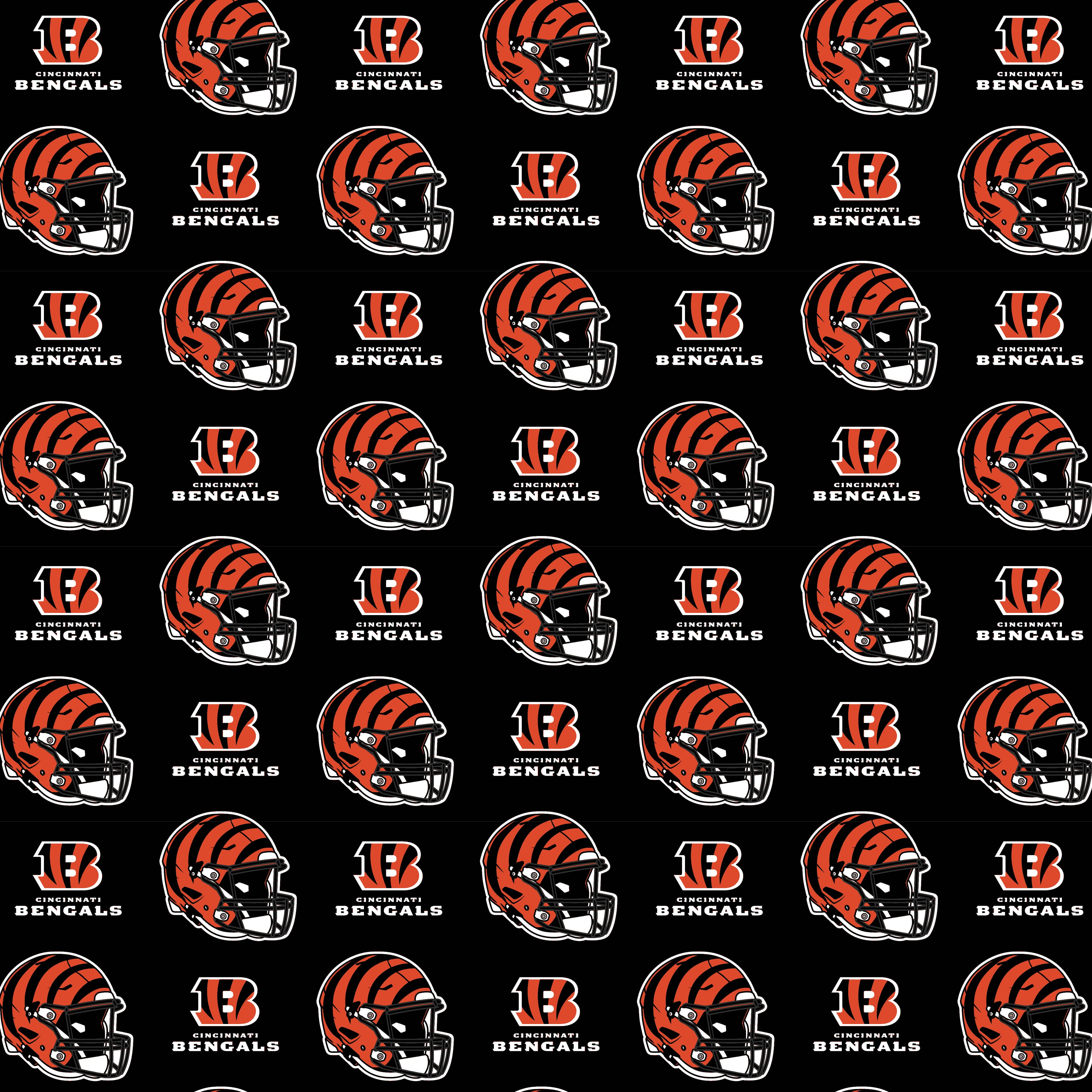 NFL Cincinnati Bengals Cotton Fabric