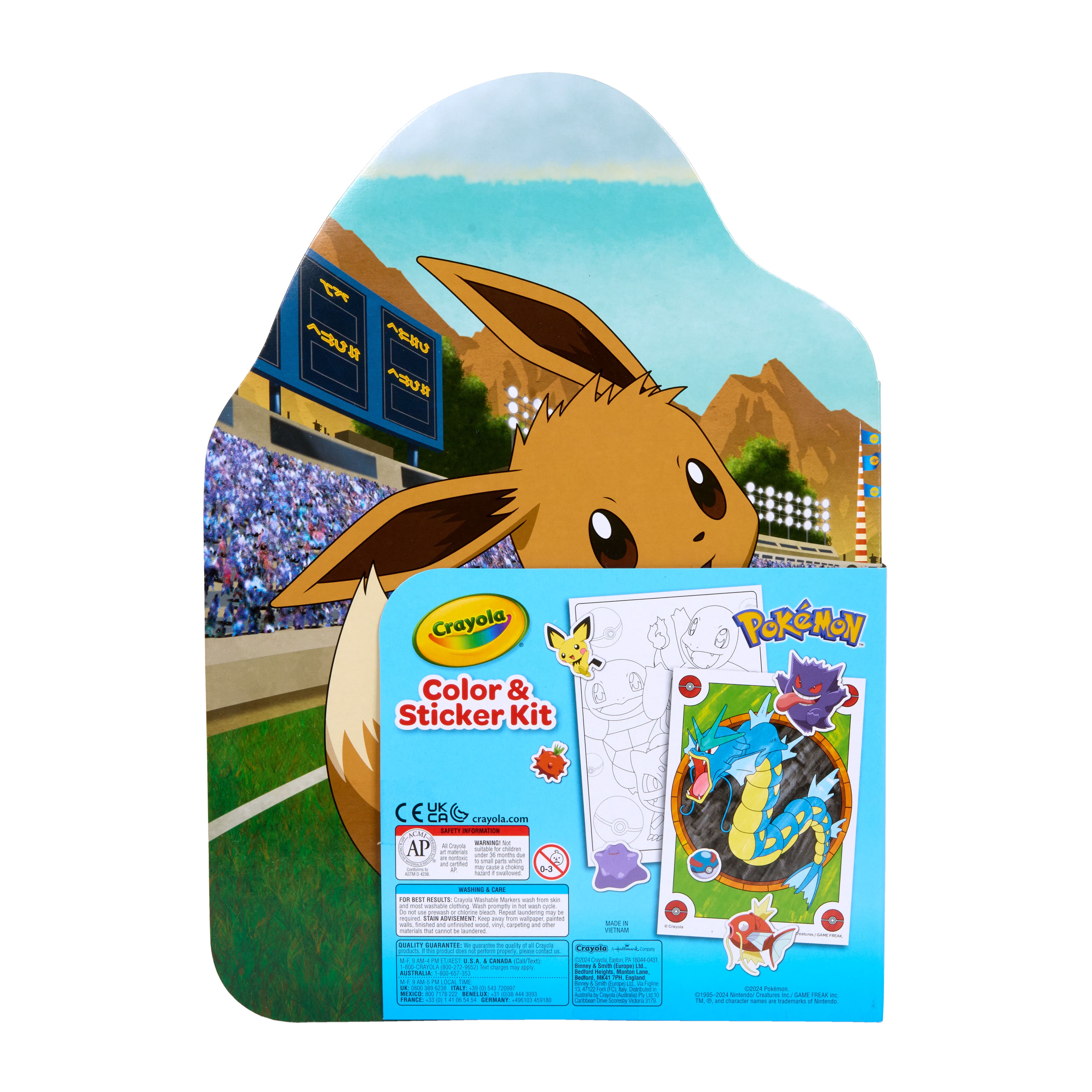 Crayola&#xAE; Pok&#xE9;mon Color &#x26; Sticker Kit