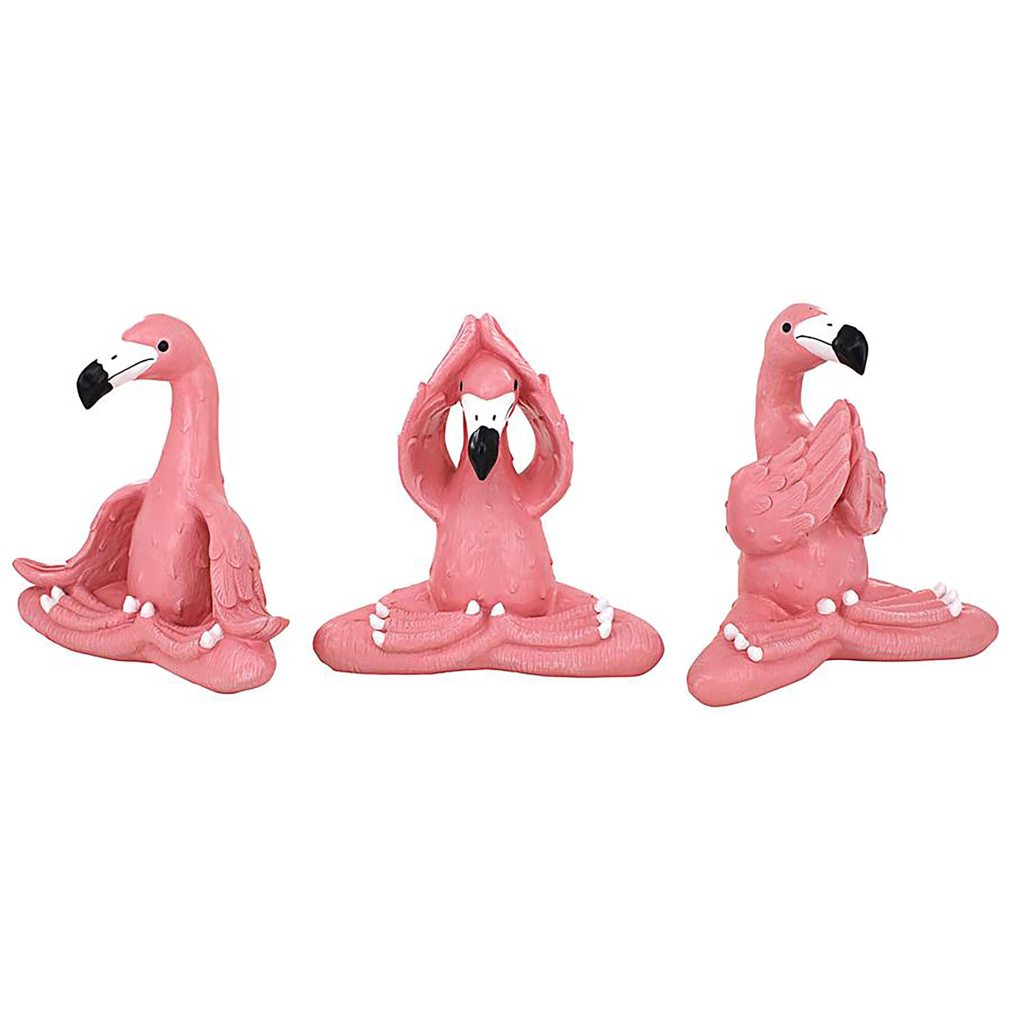 Pink Plastic Flamingos, 13.5 in.