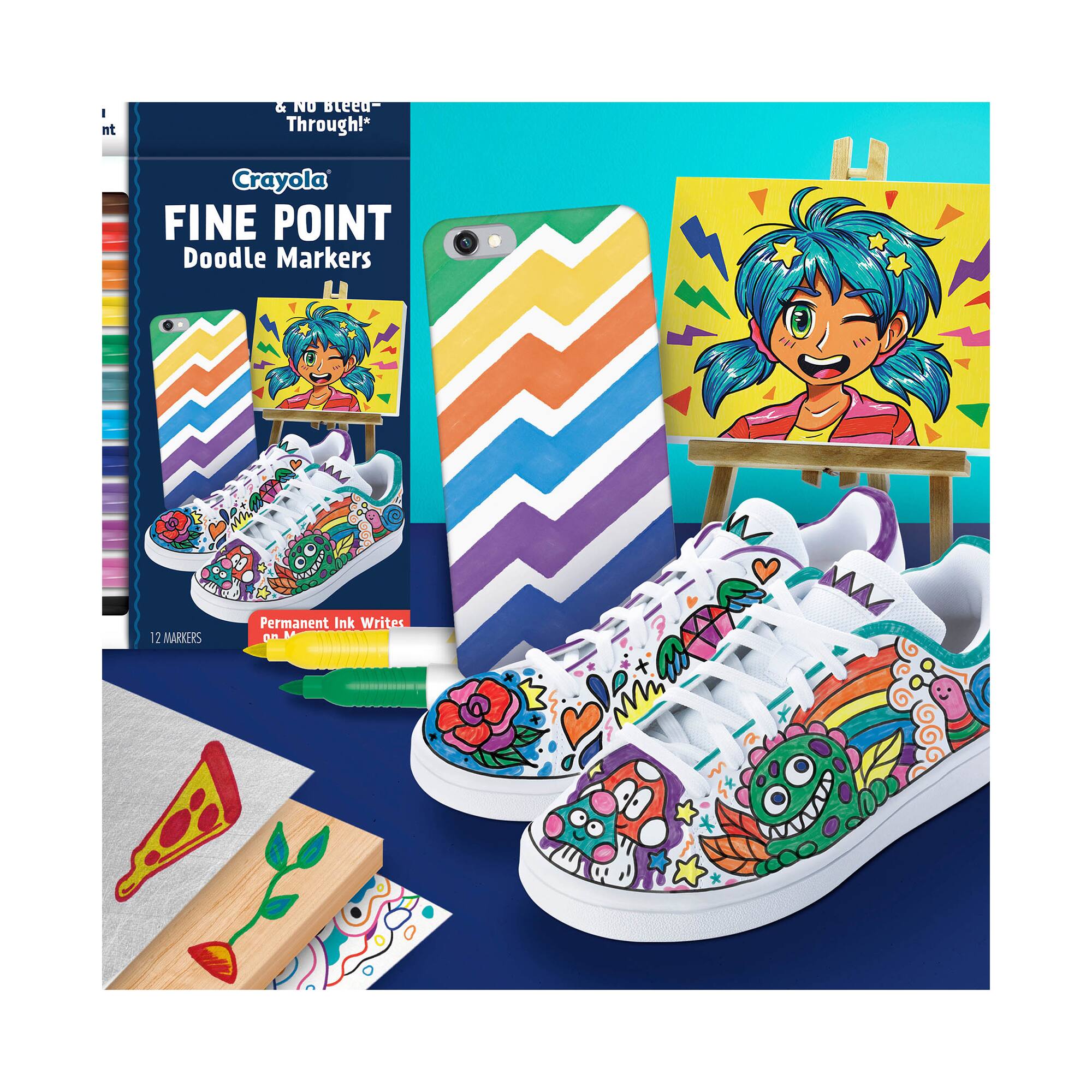 Crayola&#xAE; Fine Point Doodle Markers