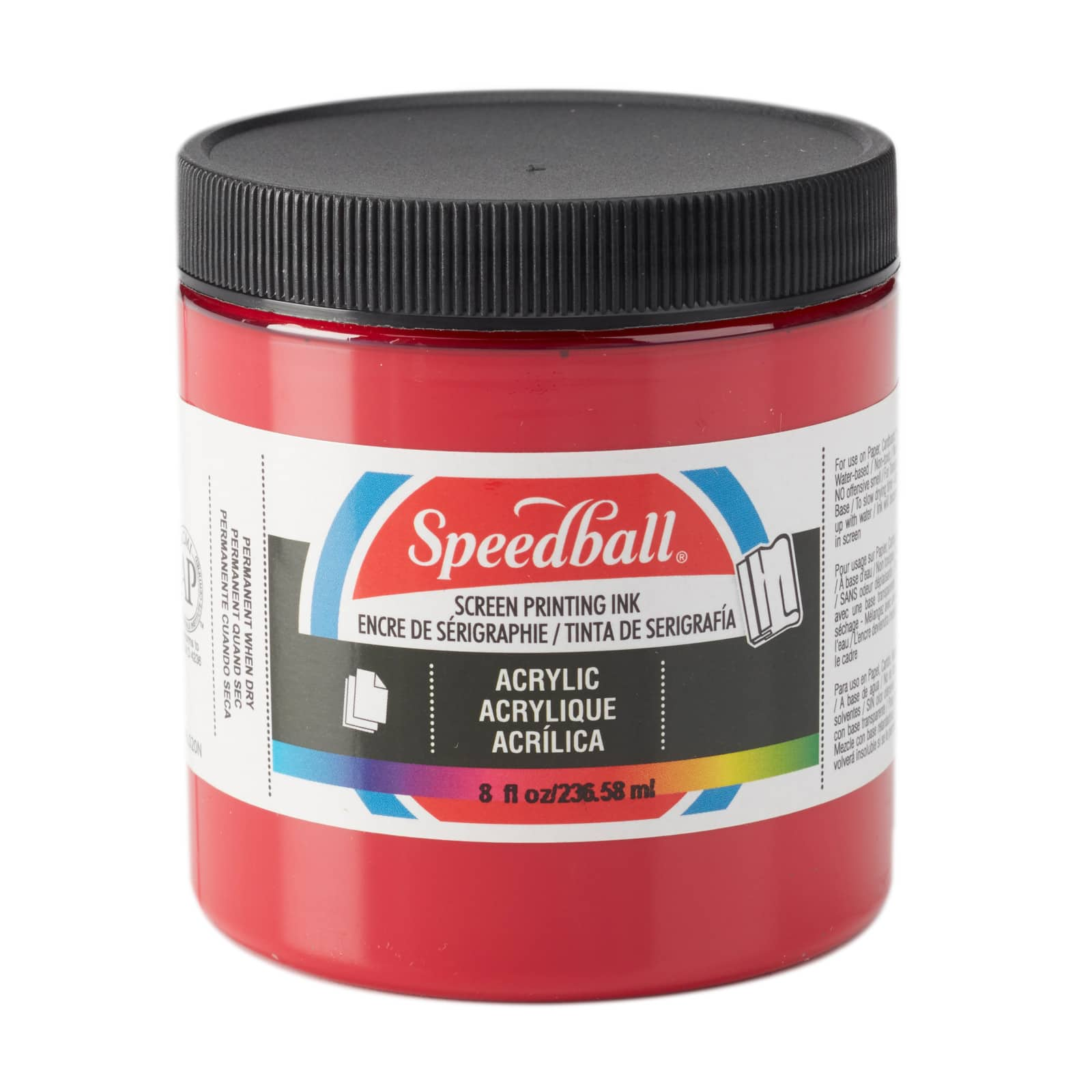 Pro Screen Print Ink 4Oz Red - MICA Store