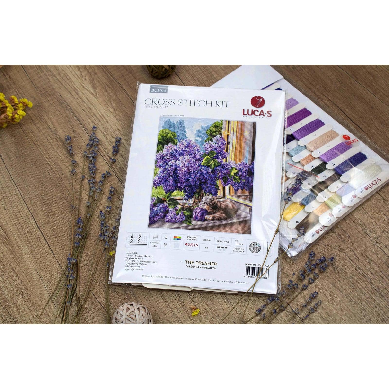 Luca-S The Dreamer Counted Cross-Stitch Kit