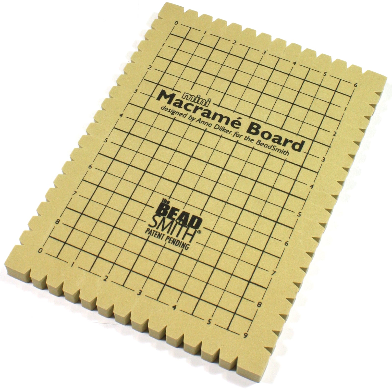 Beadsmith Macrame Board, Mini - 7.5” x 10.5”