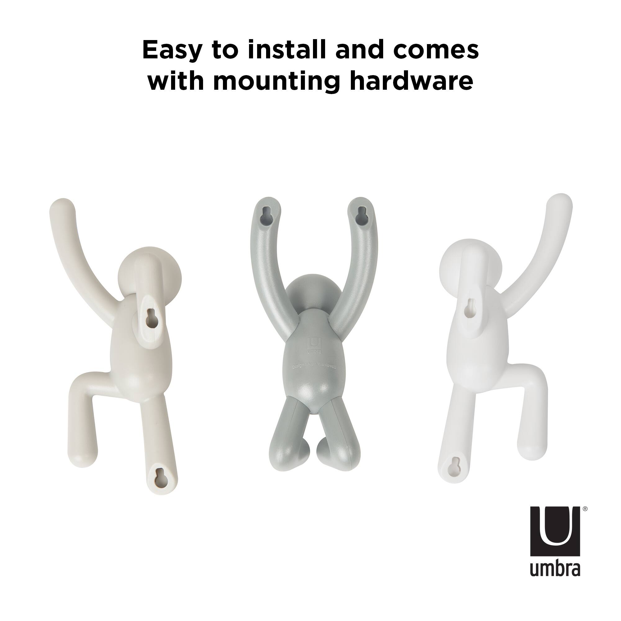 Buddy Wall Hooks, 3ct.