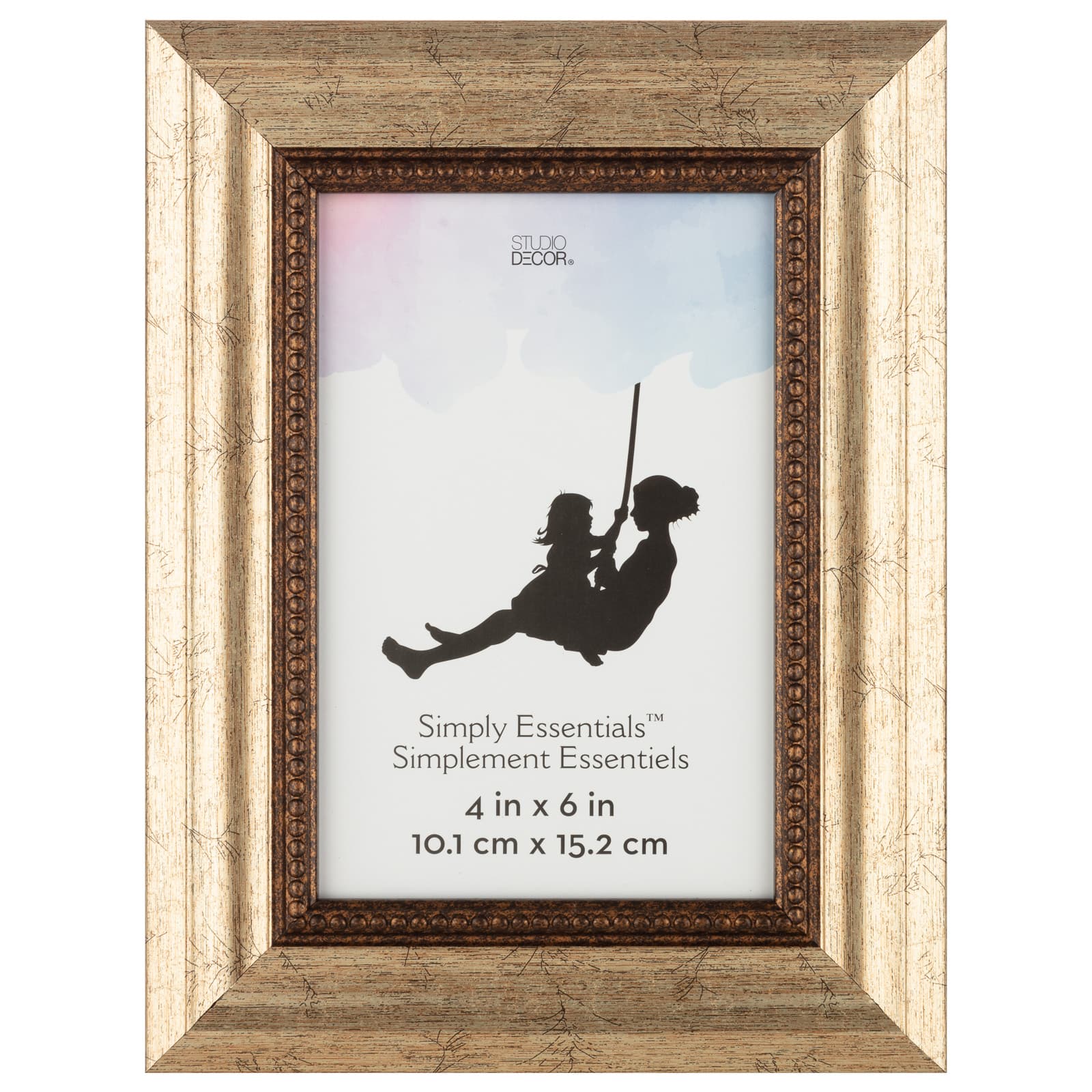 White 4 x 6 Frame with Mat, Simply Essentials™ by Studio Décor