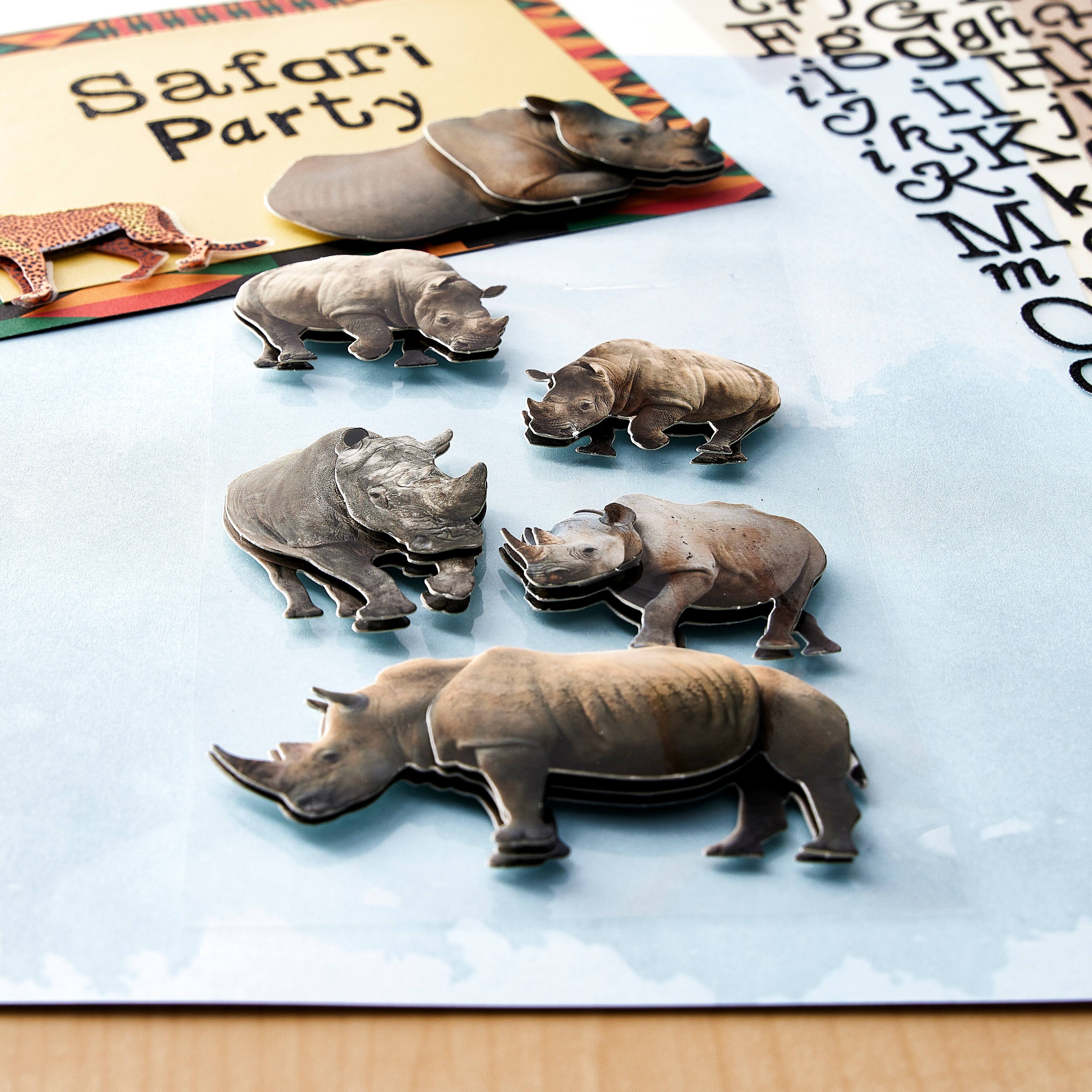 Rhino Stickers by Recollection™