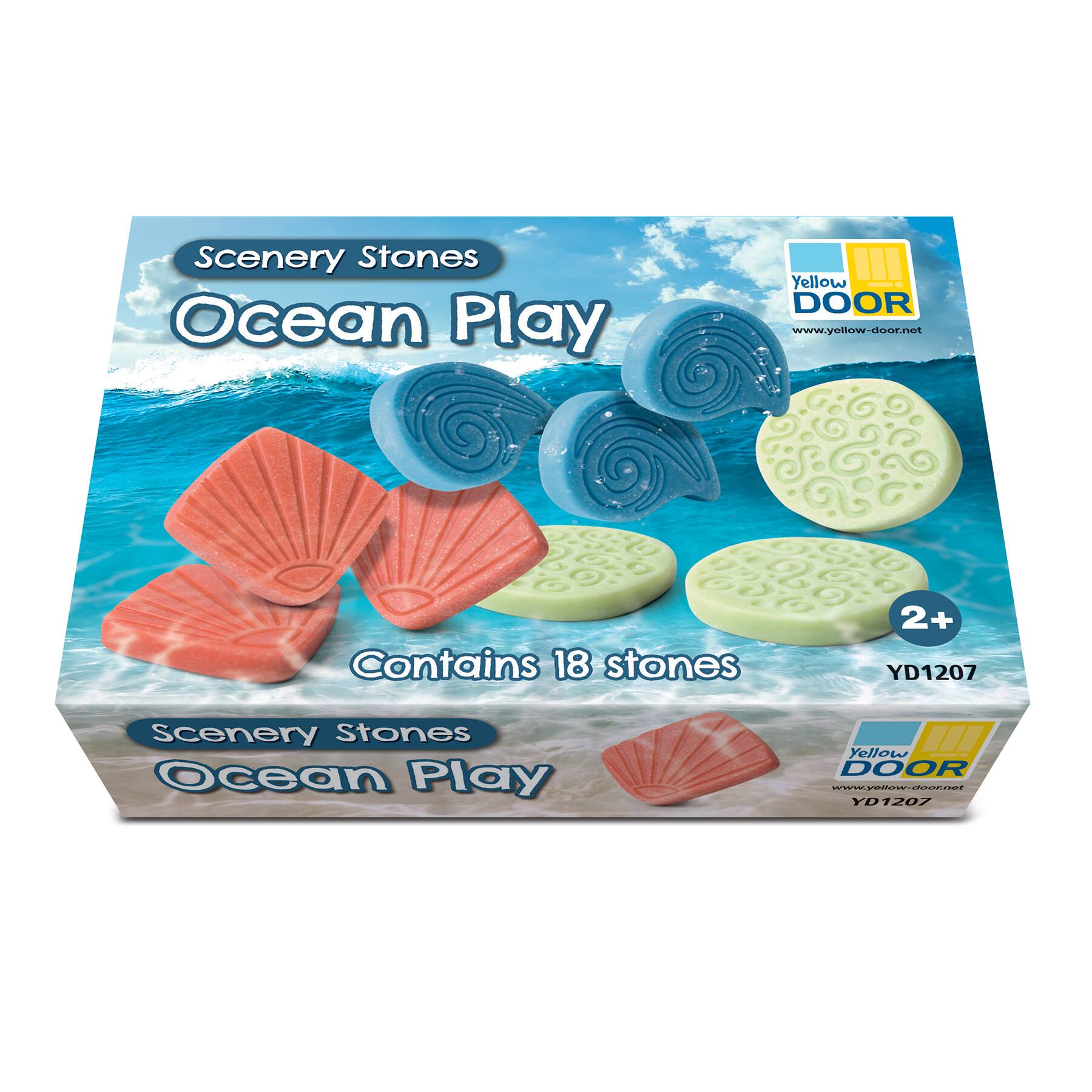 Yellow Door Scenery Stones Ocean Play Set