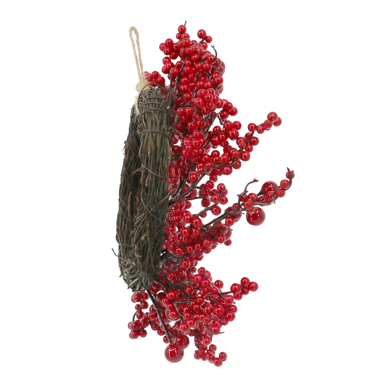 13&#x22; Red Berry Mini Wreath by Ashland&#xAE;