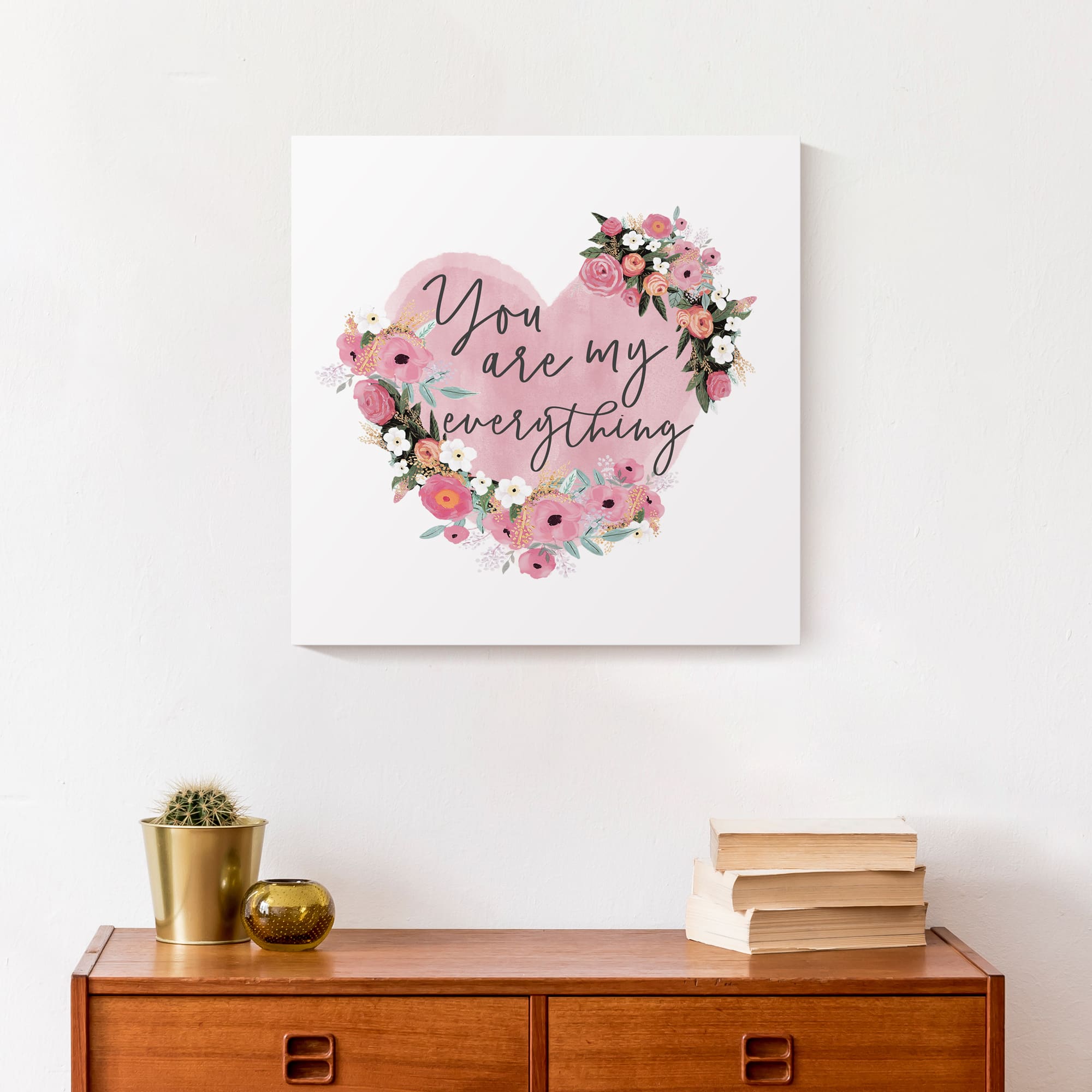You Are My Everything Canvas Wall Art