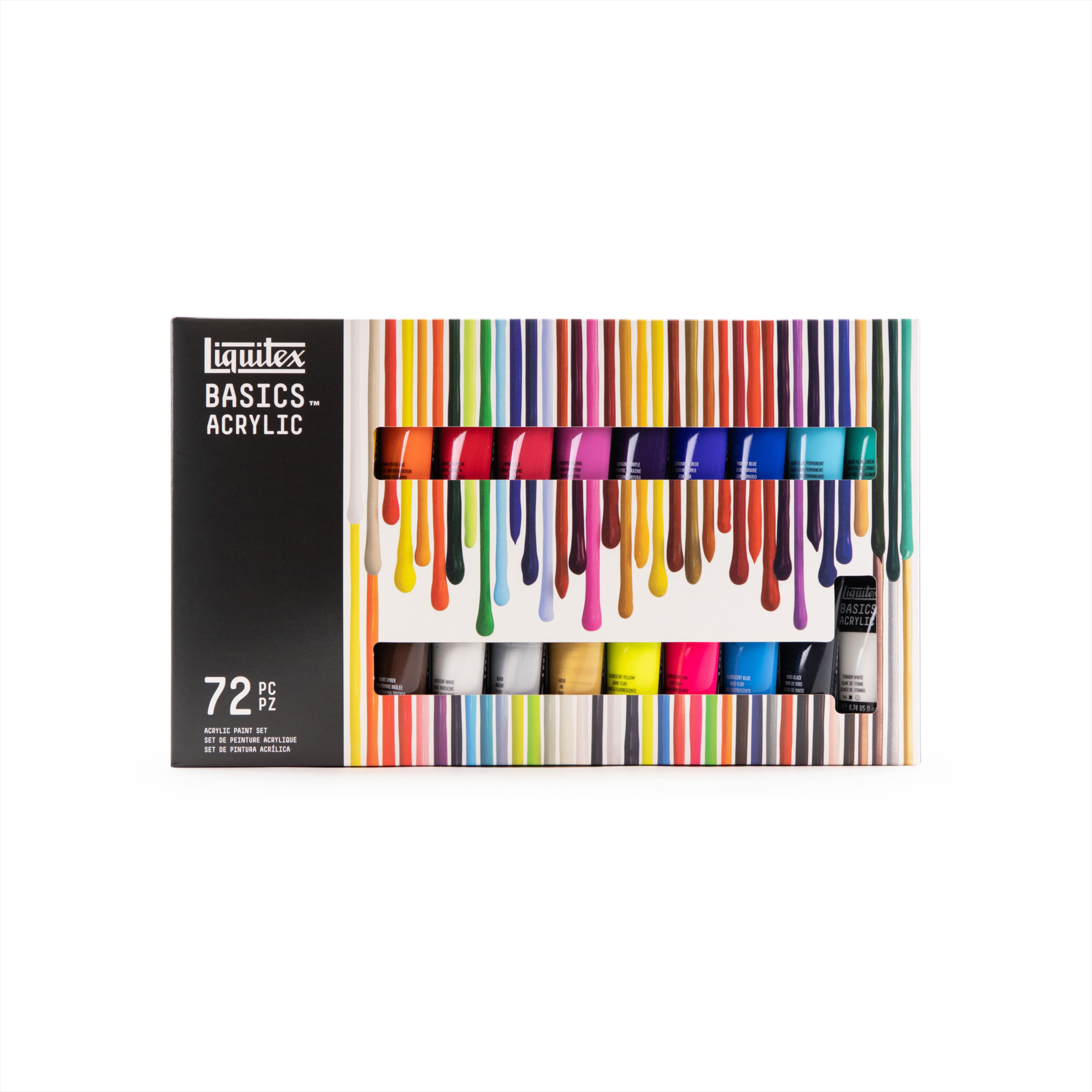Liquitex® Basics™ 72 Colour Acrylic Paint Set