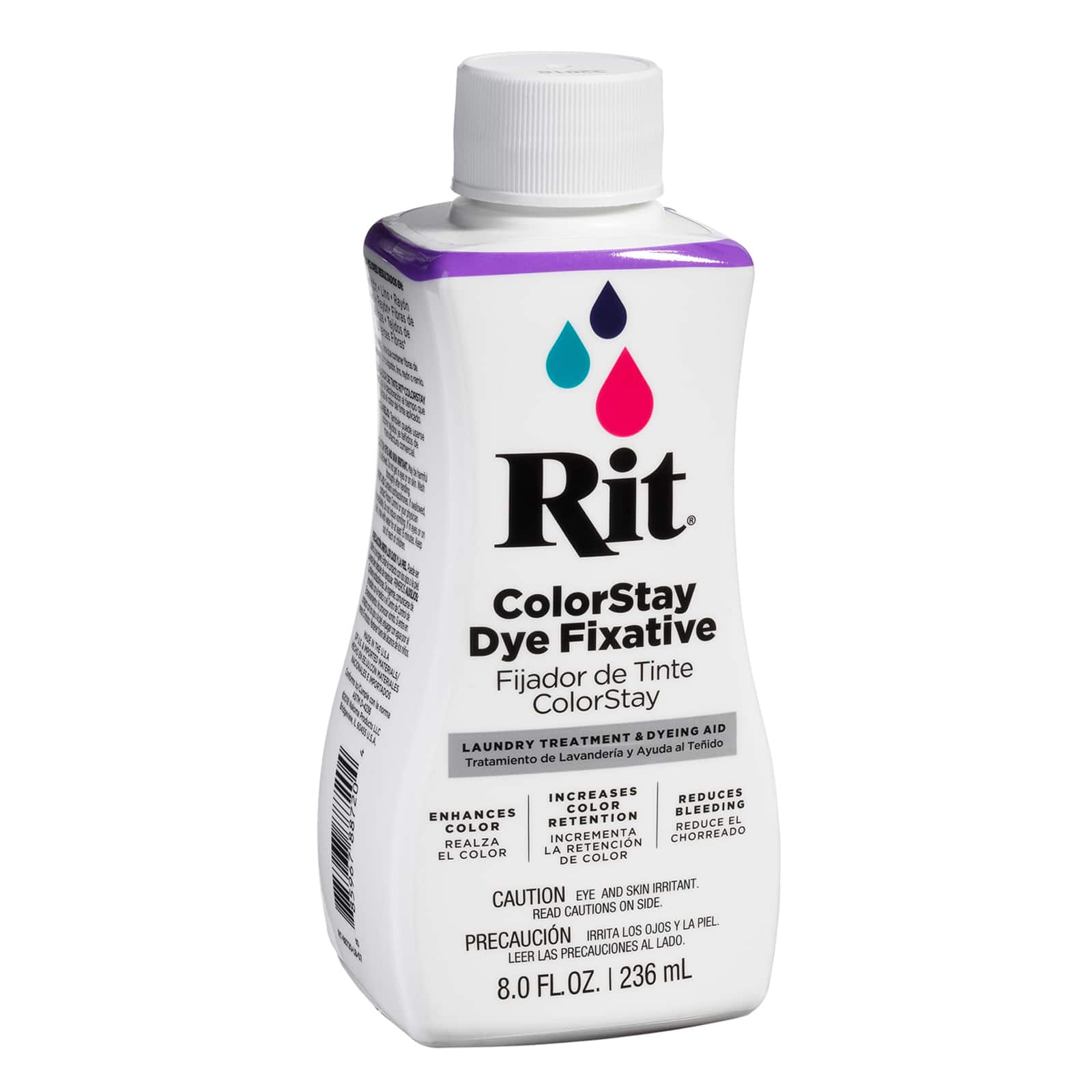 Rit Fixative - 8 Fl. Oz. - Dye Additives - Dye & Paint - Notions