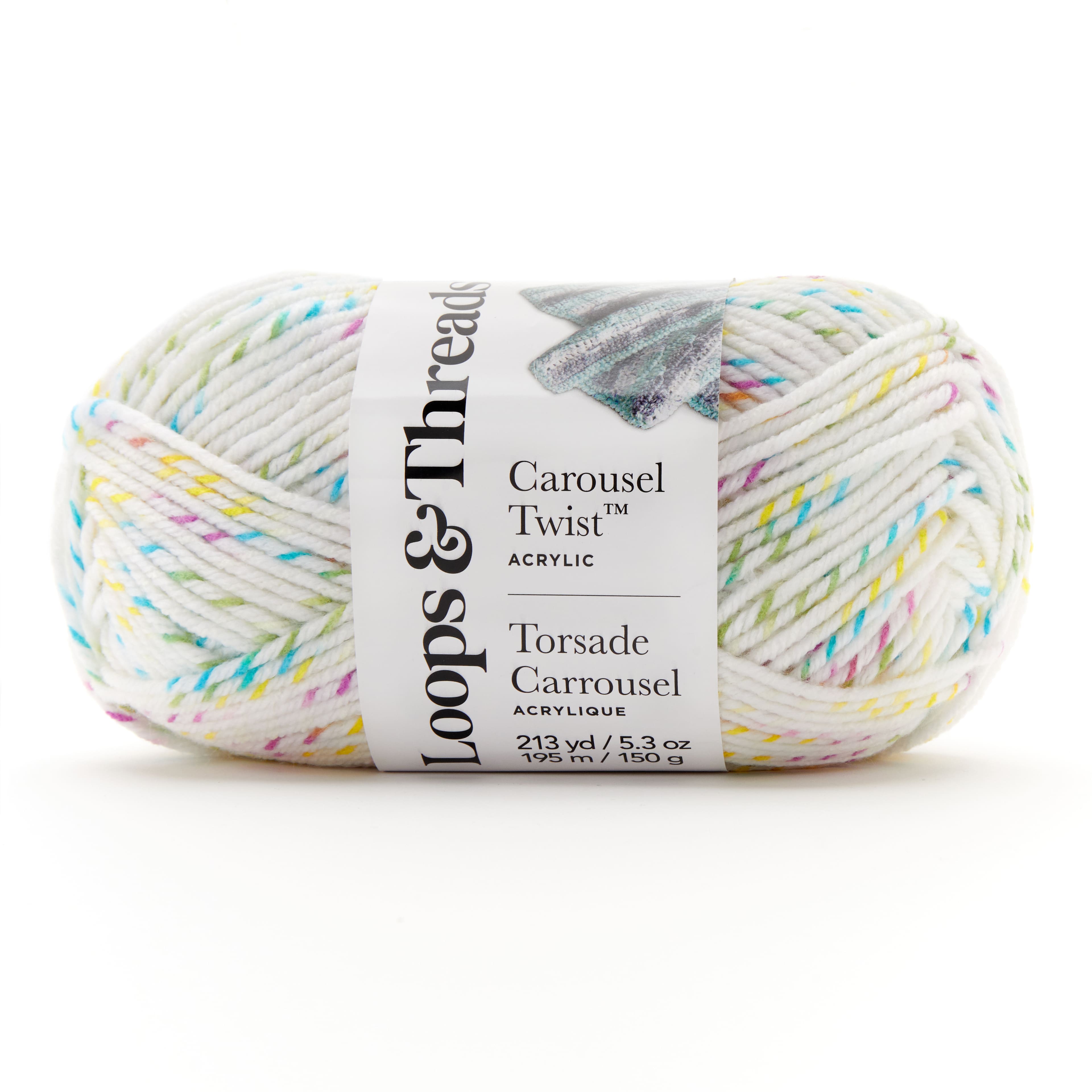 15 Pack: Carousel Twist™ Yarn by Loops & Threads®