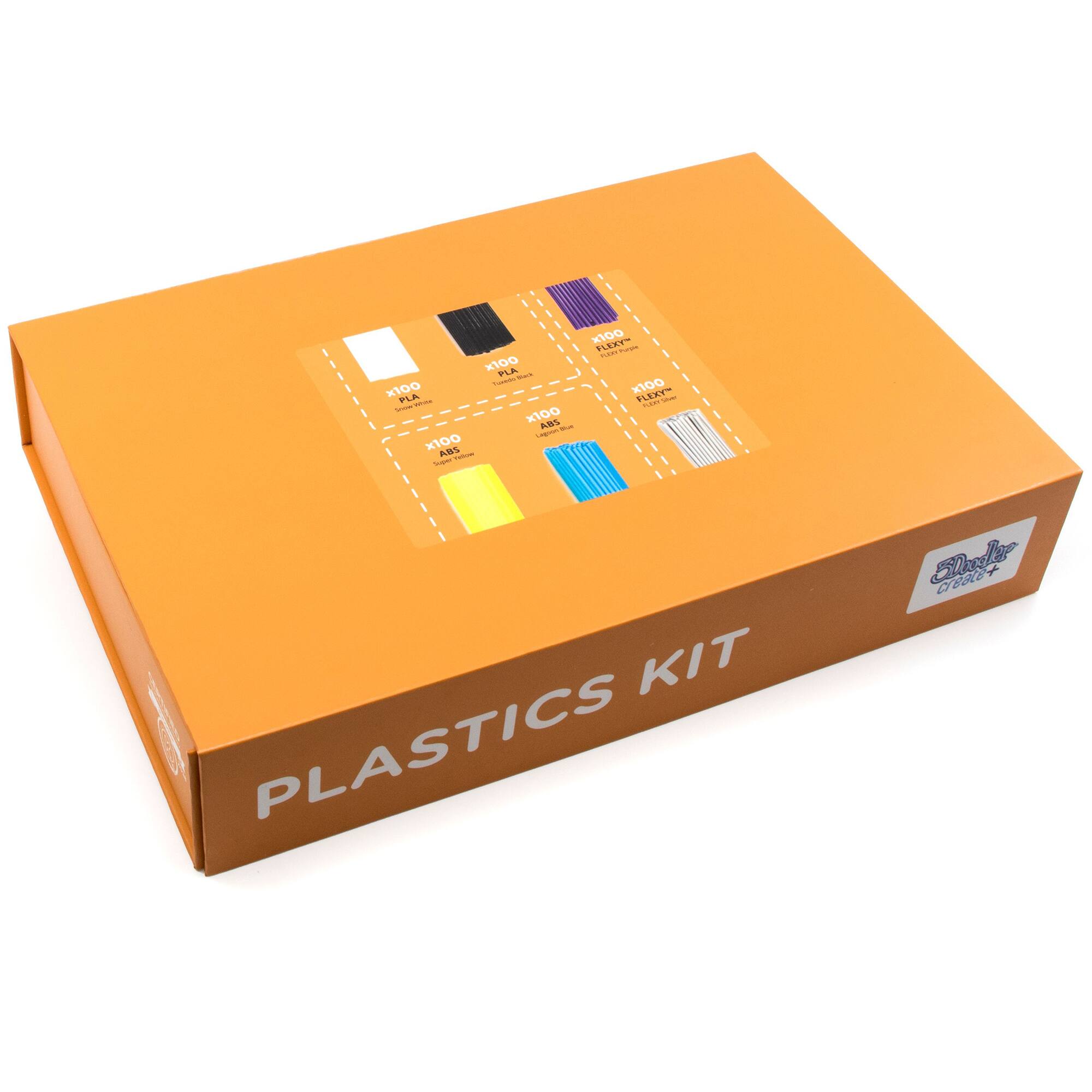 3Doodler Create+ Learning Plastic Kit, 1200 Pieces