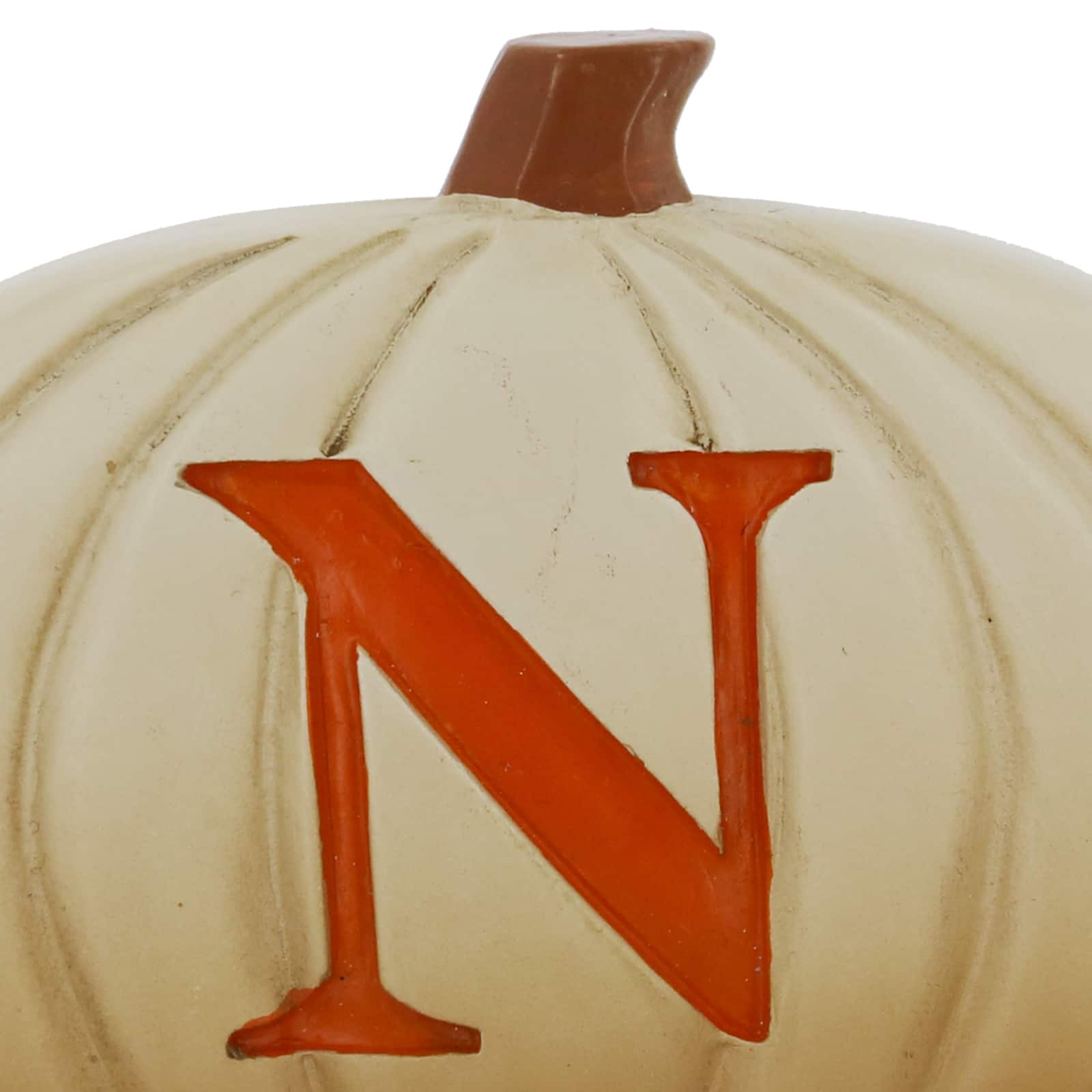 Monogram Pumpkin Tabletop Décor by Ashland®