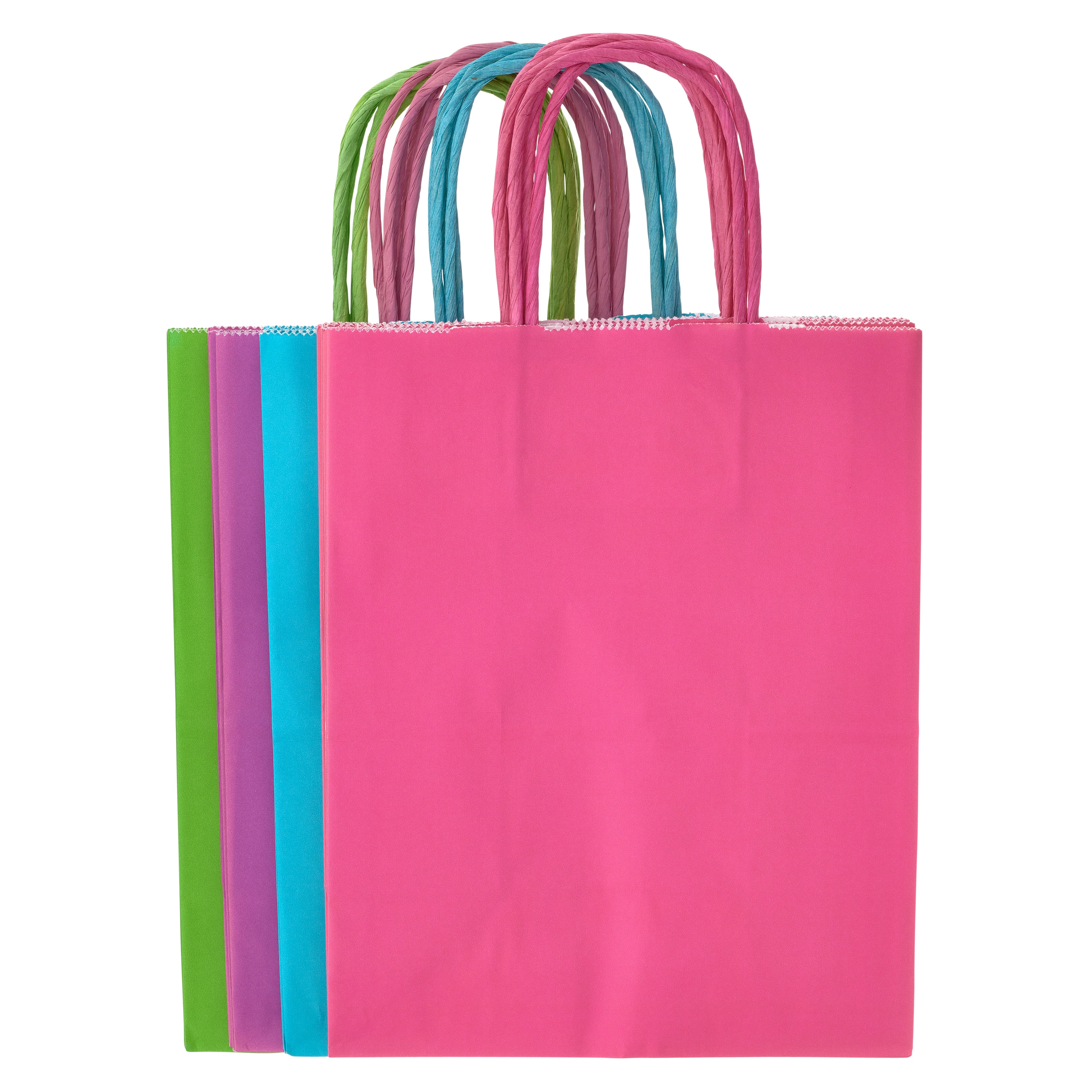 Assorted Bright Colors Medium Gifting Bags by Celebrate It&#x2122;