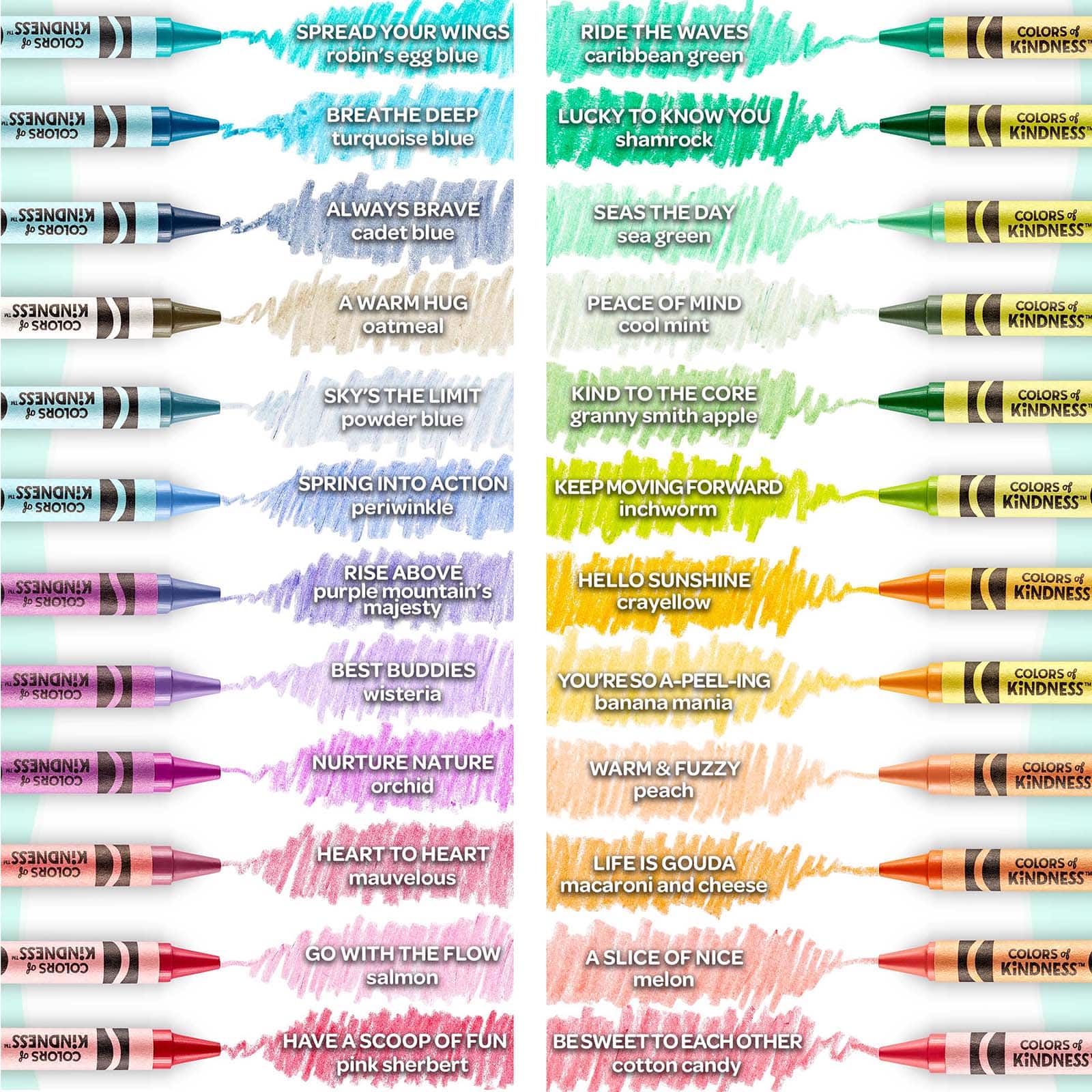 Crayola&#xAE; Colors Of Kindness Crayons