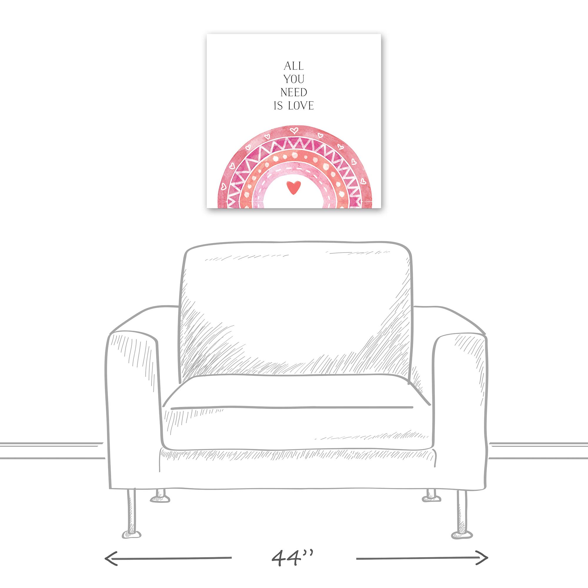 All You Need Is Love Canvas Wall Art