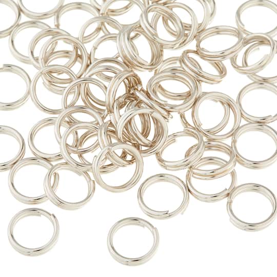 Bead Landing™ Split Rings, 9 mm | Michaels