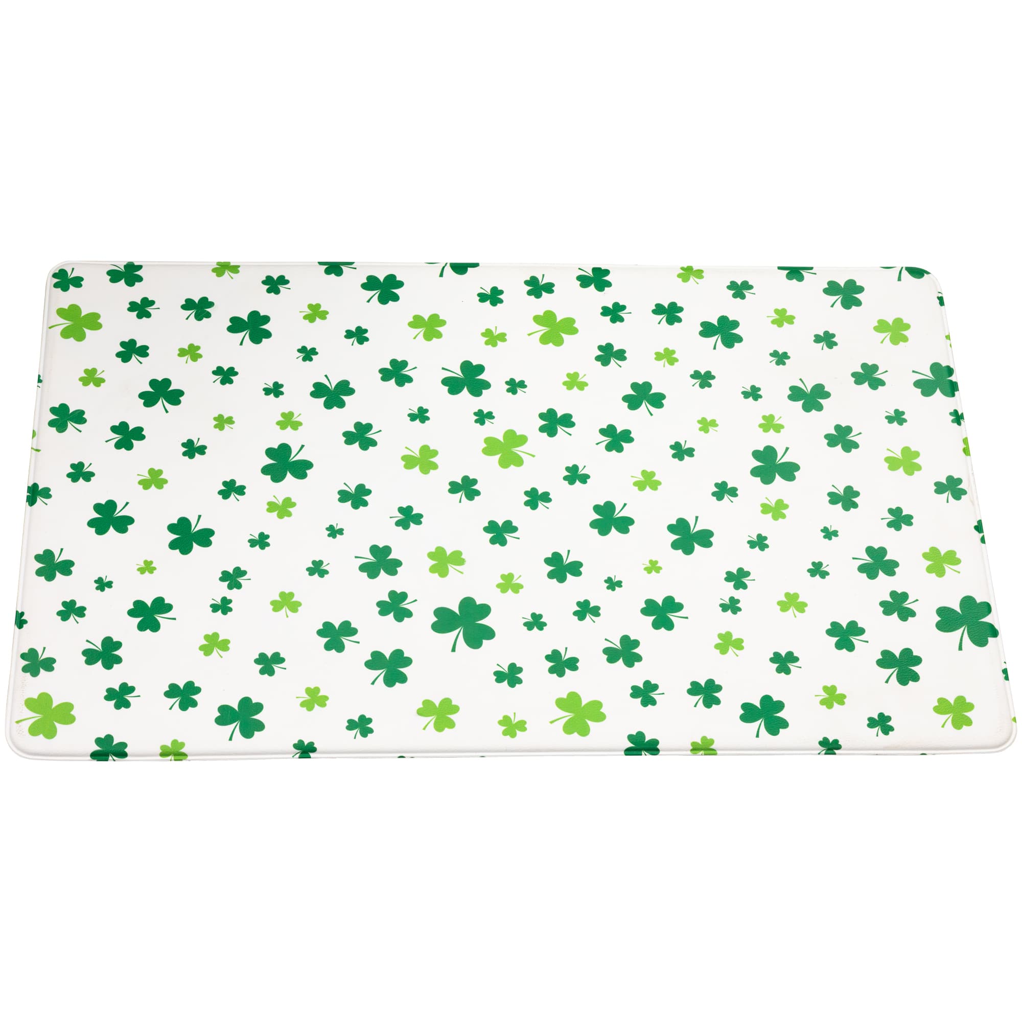 29.5&#x22; Shamrocks St. Patrick&#x27;s Day Kitchen Comfort Mat