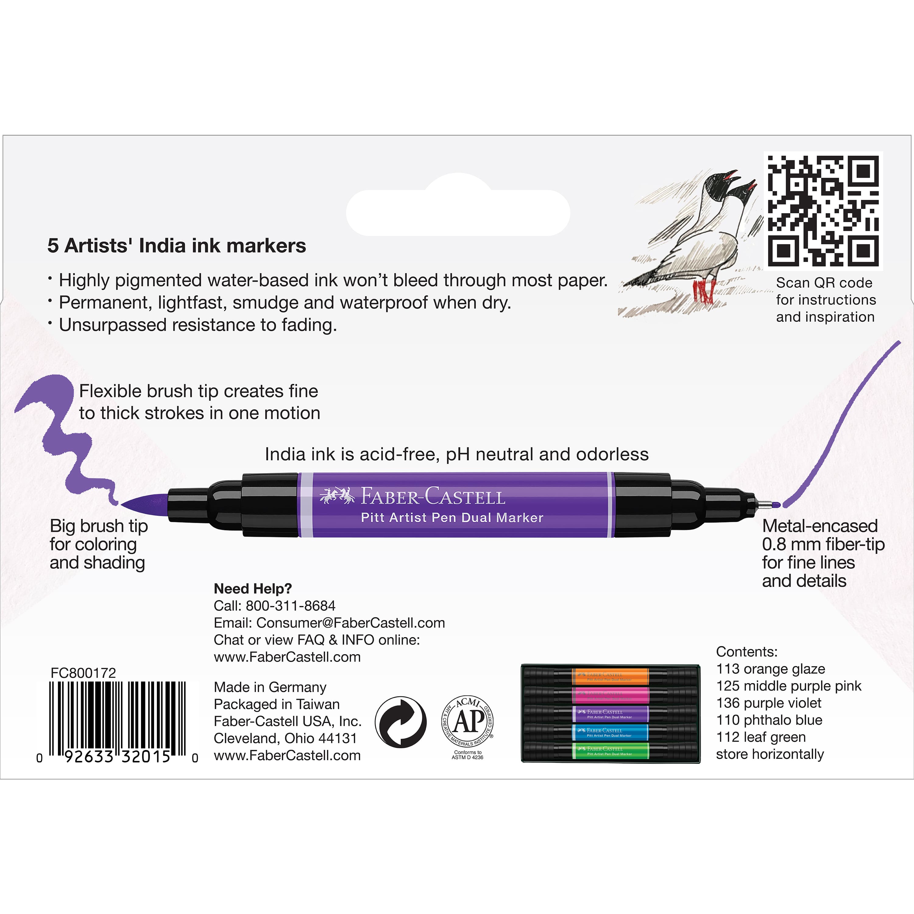 Faber-Castell&#xAE; Pitt Artist Pen&#xAE; Dual Markers