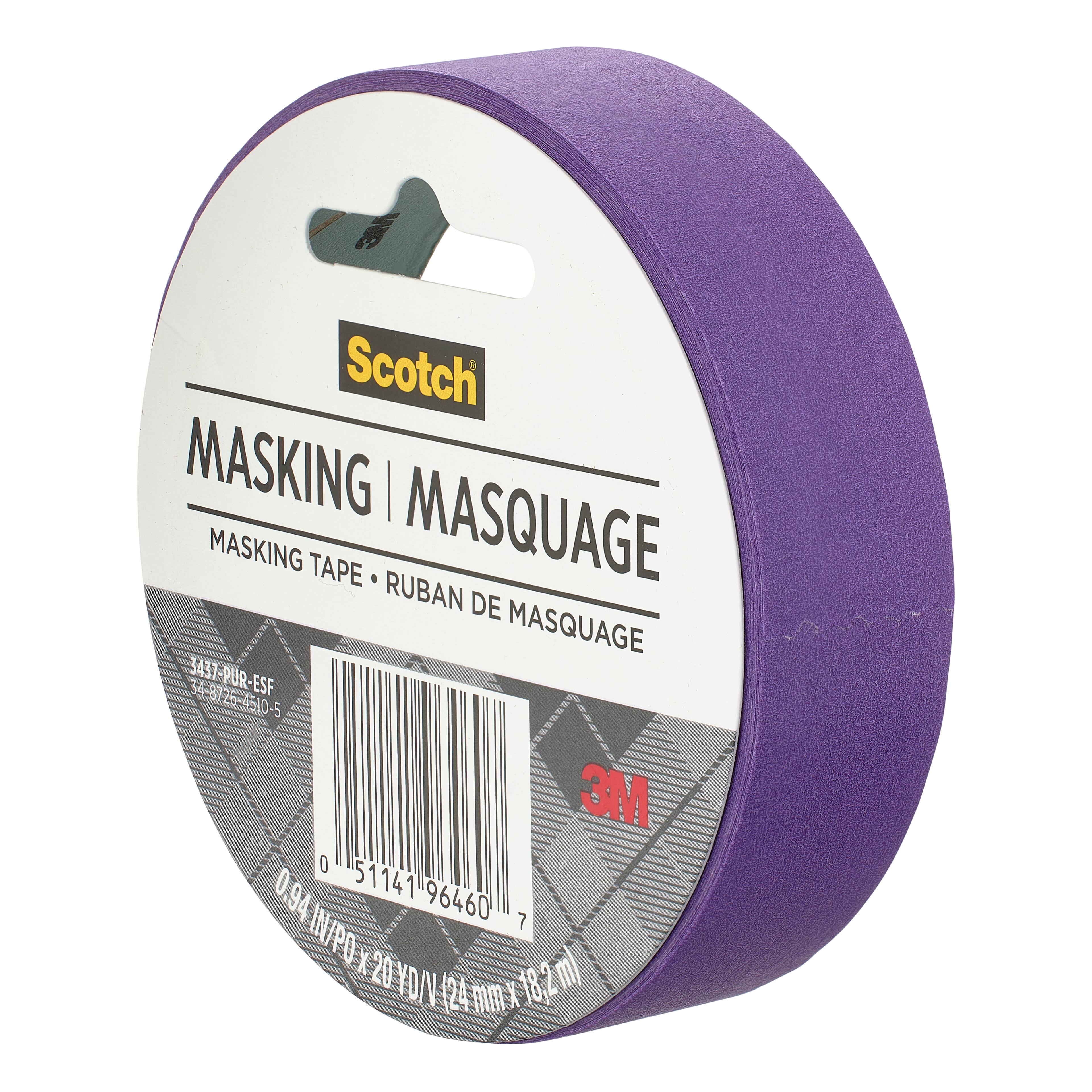 Scotch Expressions Decorative Masking Tape 1 x 20 Yd. Purple