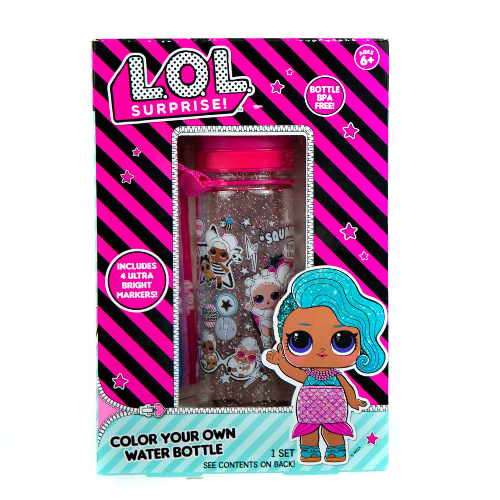 Surprise! Color Your Own Water Bottle Michaels1