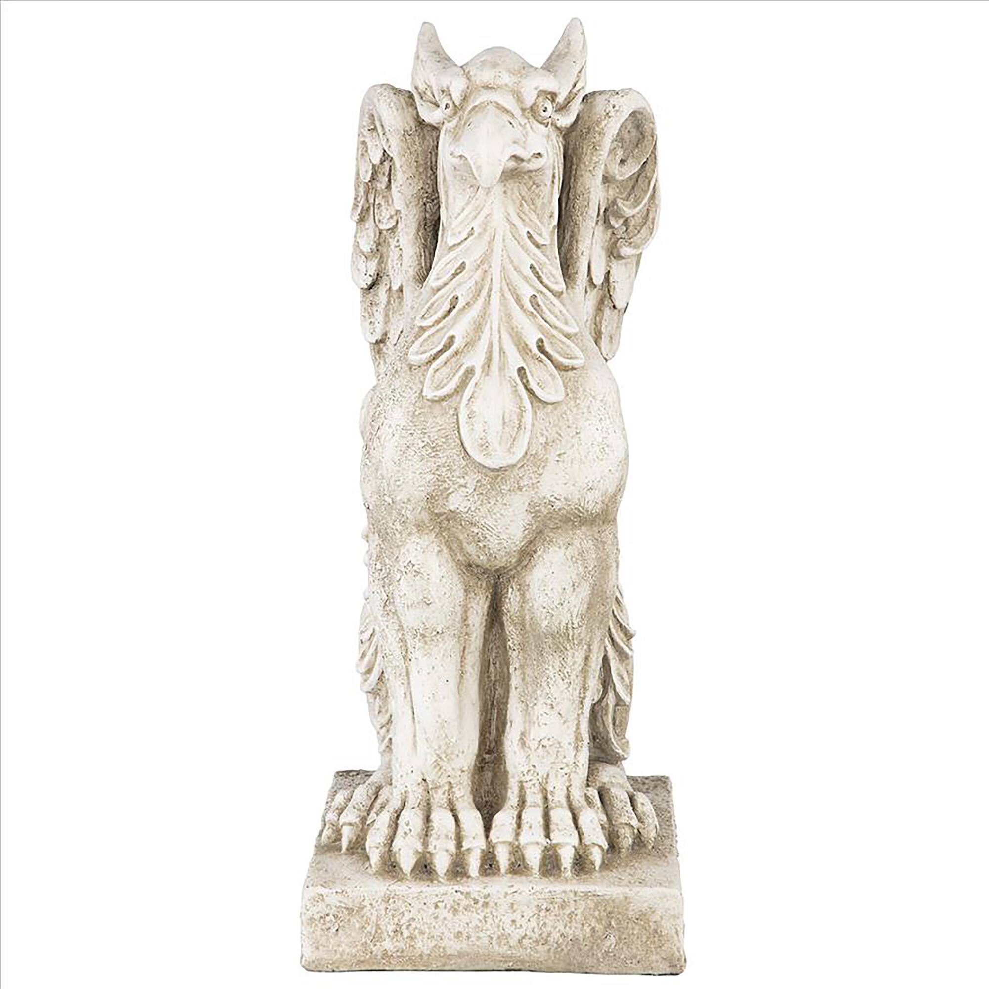 Design Toscano 20.5&#x22; The Gryphon Sentinel of Guildford Court Statue