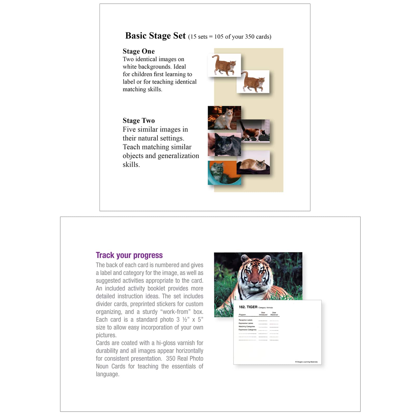 Stages® Learning Materials Language Builder® Nouns Picture Card Set