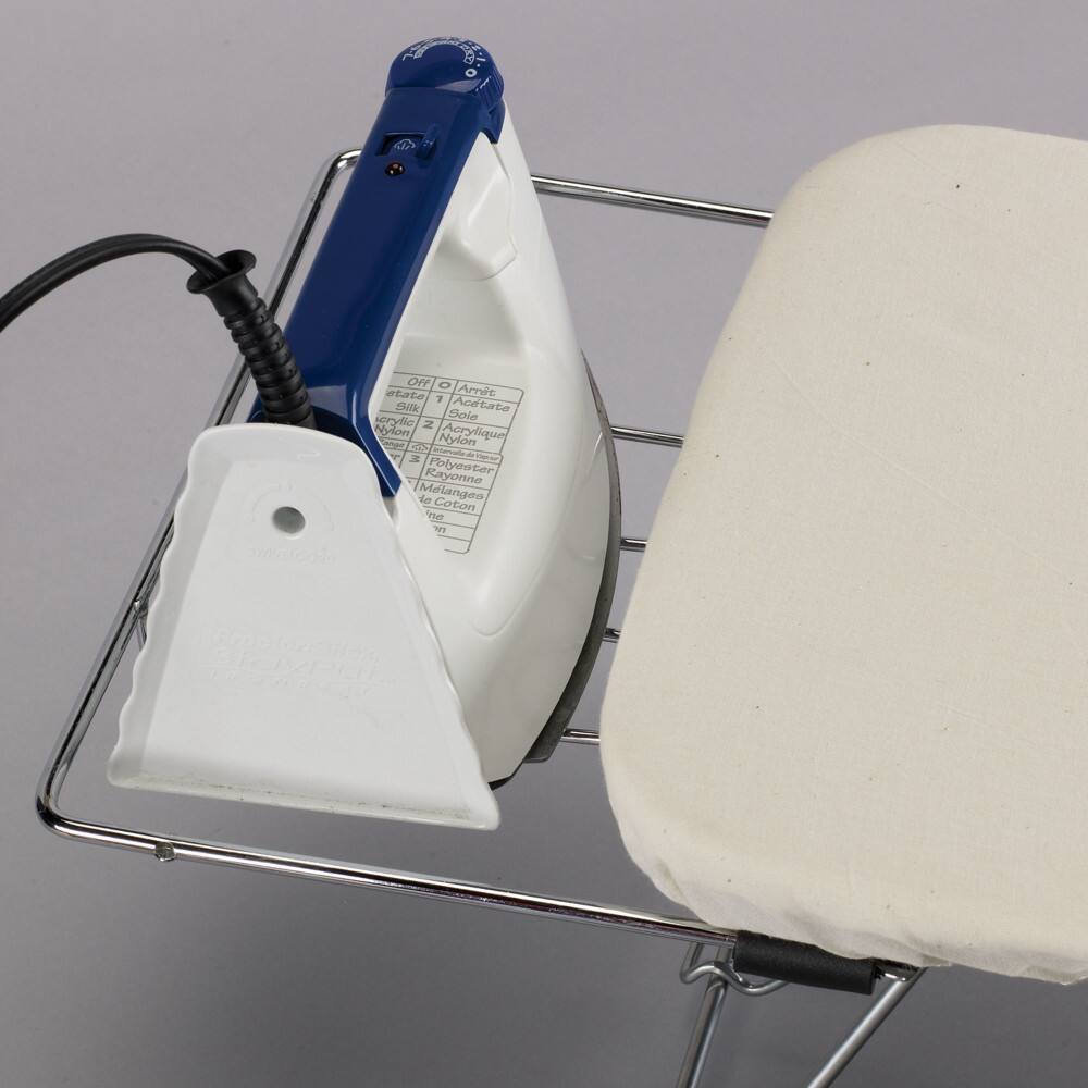 Household Essentials Table Top Ironing Board with Iron Rest