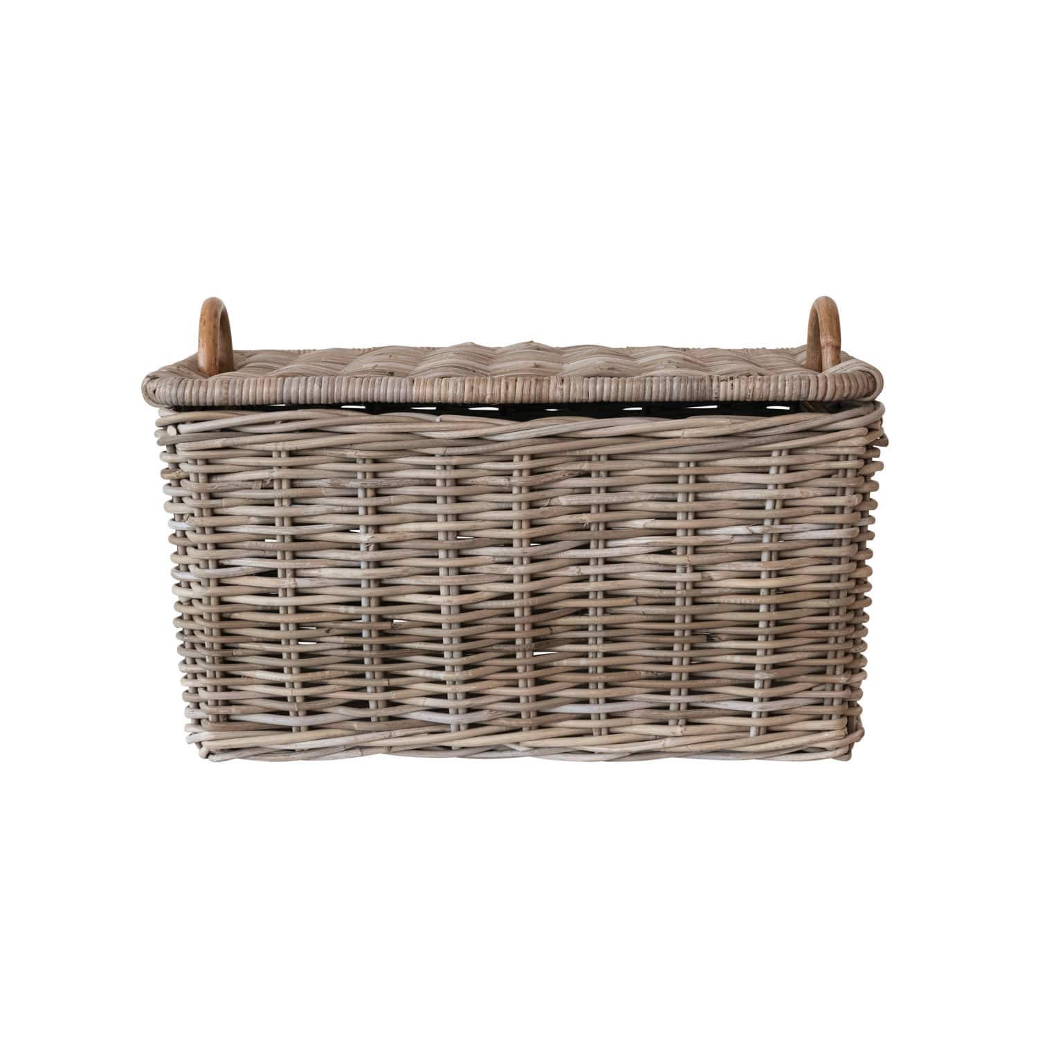 Hello Honey® Natural Hand Woven Rattan Nested Storage Basket Set