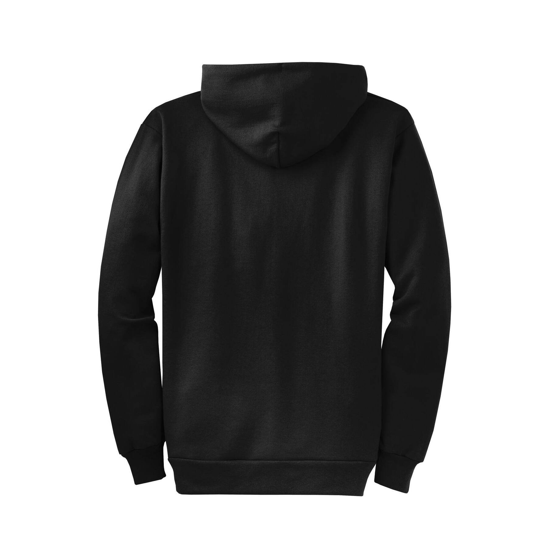 Port & Company® Neutrals Core Fleece Full-Zip Hooded Sweatshirt