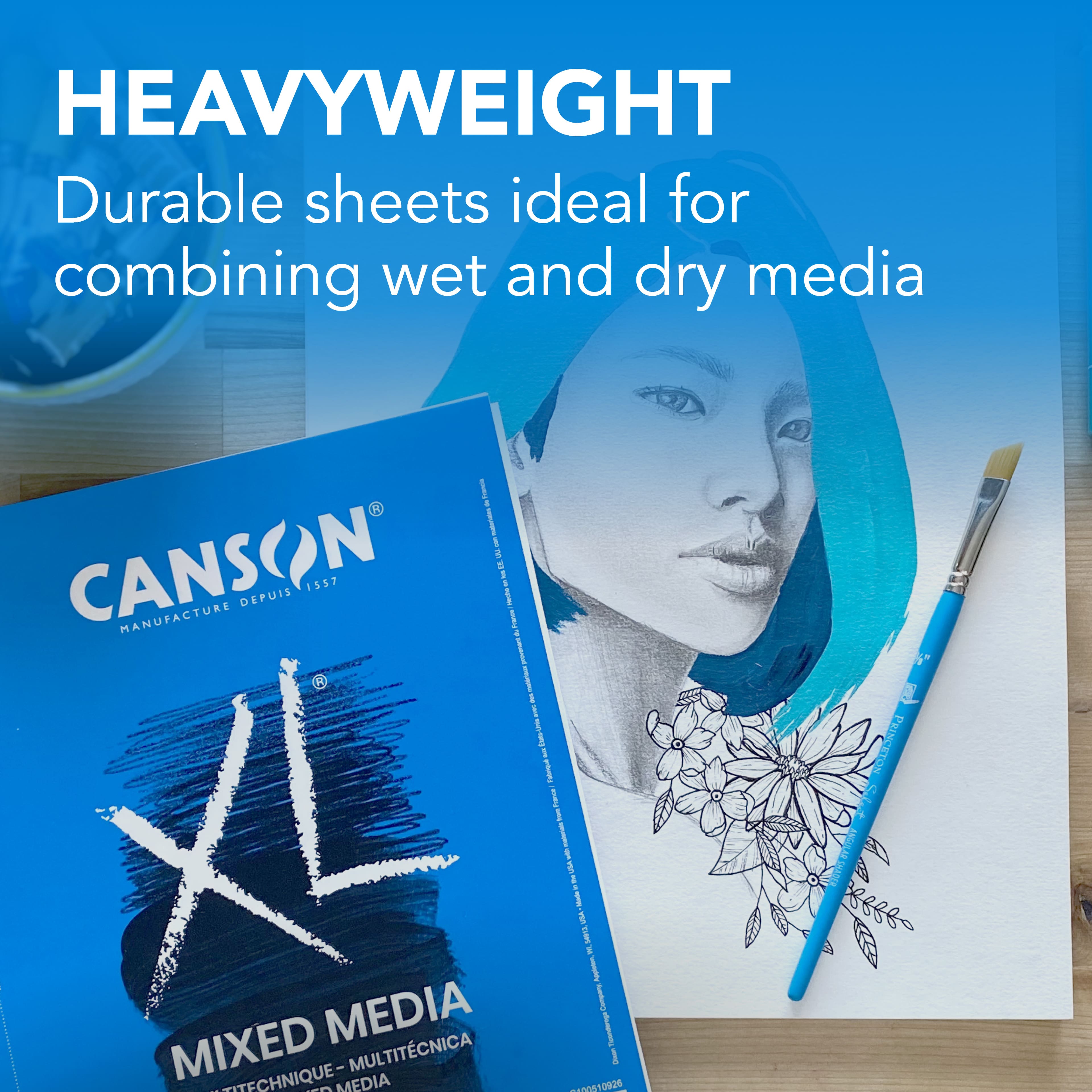 Canson&#xAE; XL&#xAE; Mixed Media Paper Pad, 22&#x22; x 30&#x22;