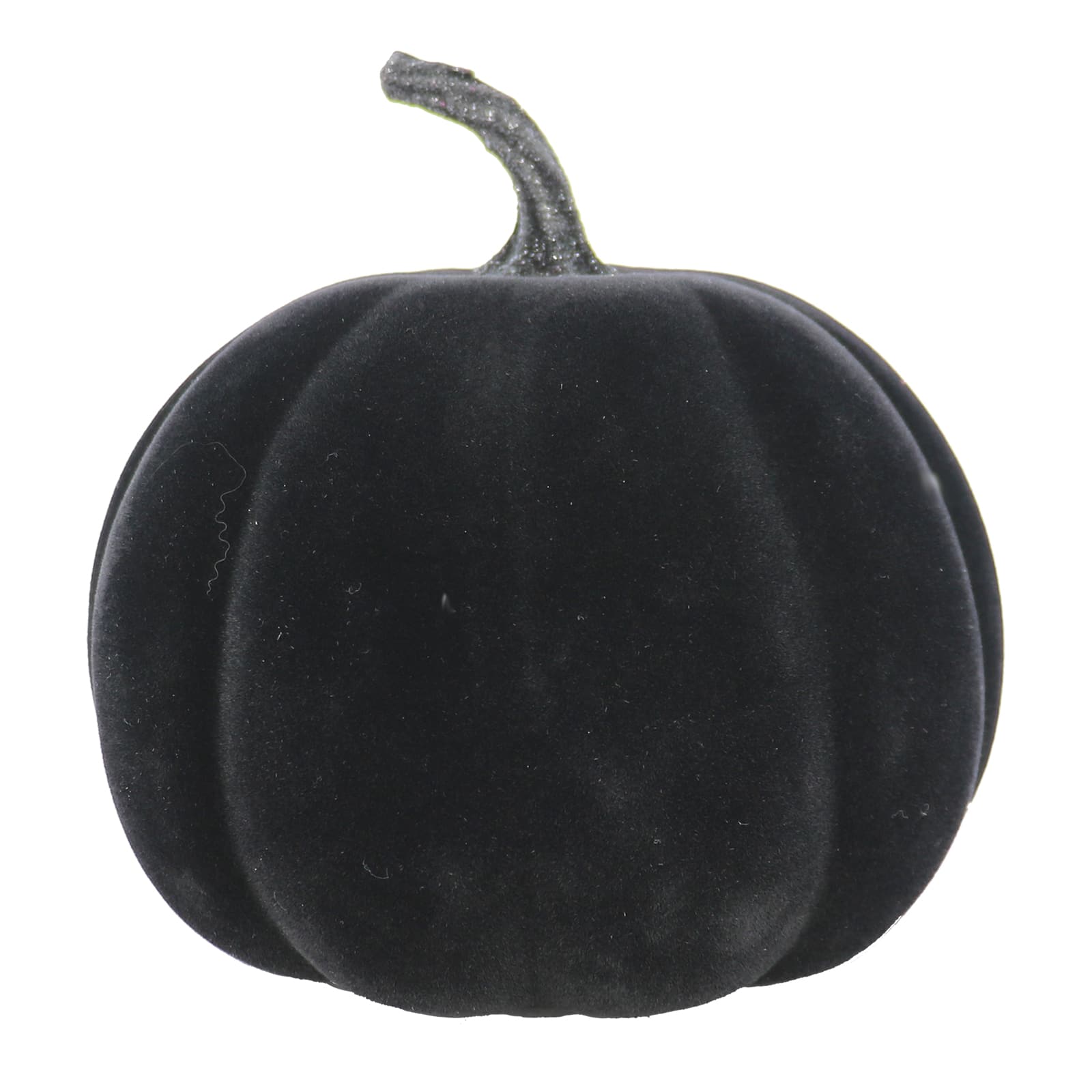 Flocked Lit Tabletop Jack-O&#x27;-Lantern by Ashland&#xAE;