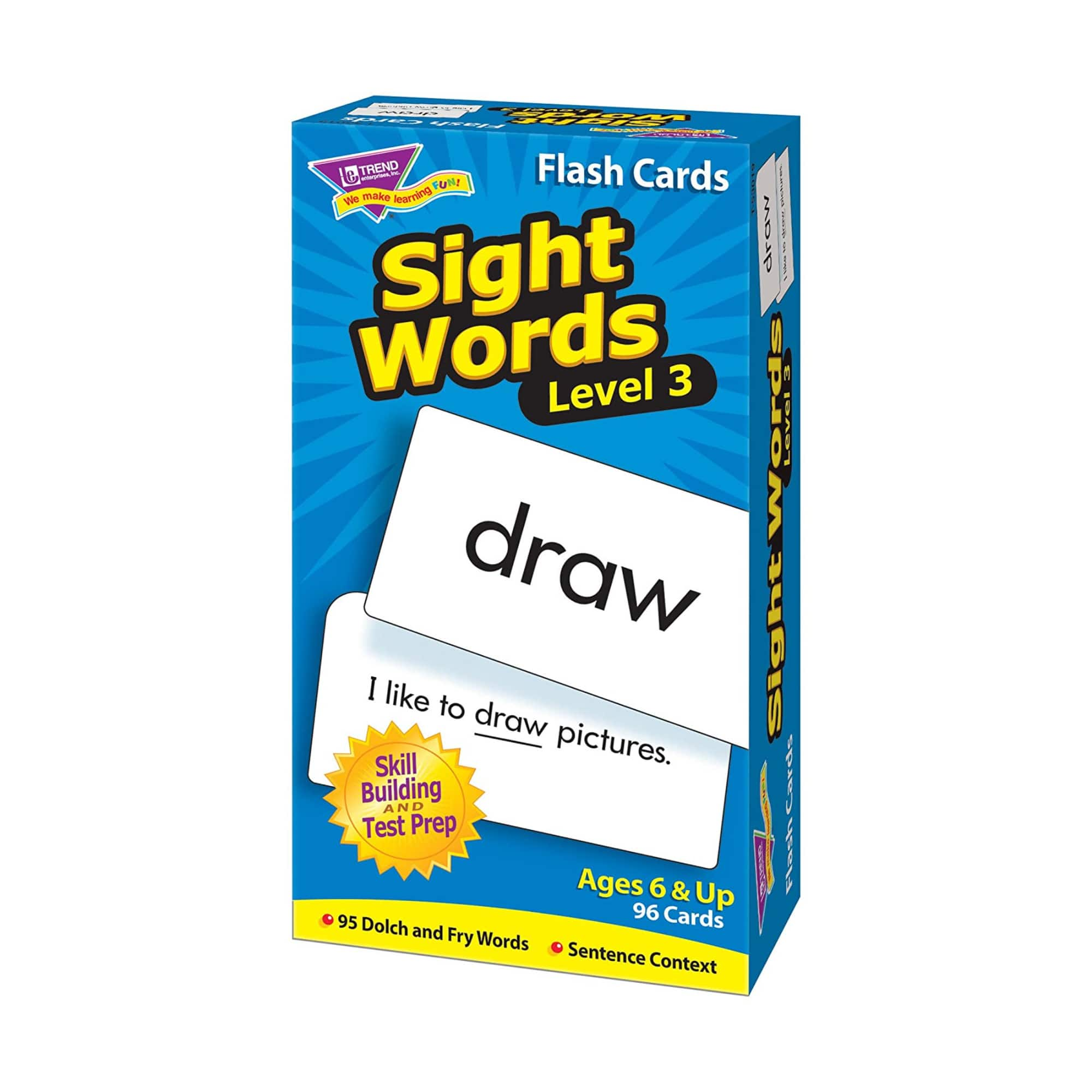 Trend Enterprises&#xAE; Sight Words Level 3 Skill Drill Flash Cards