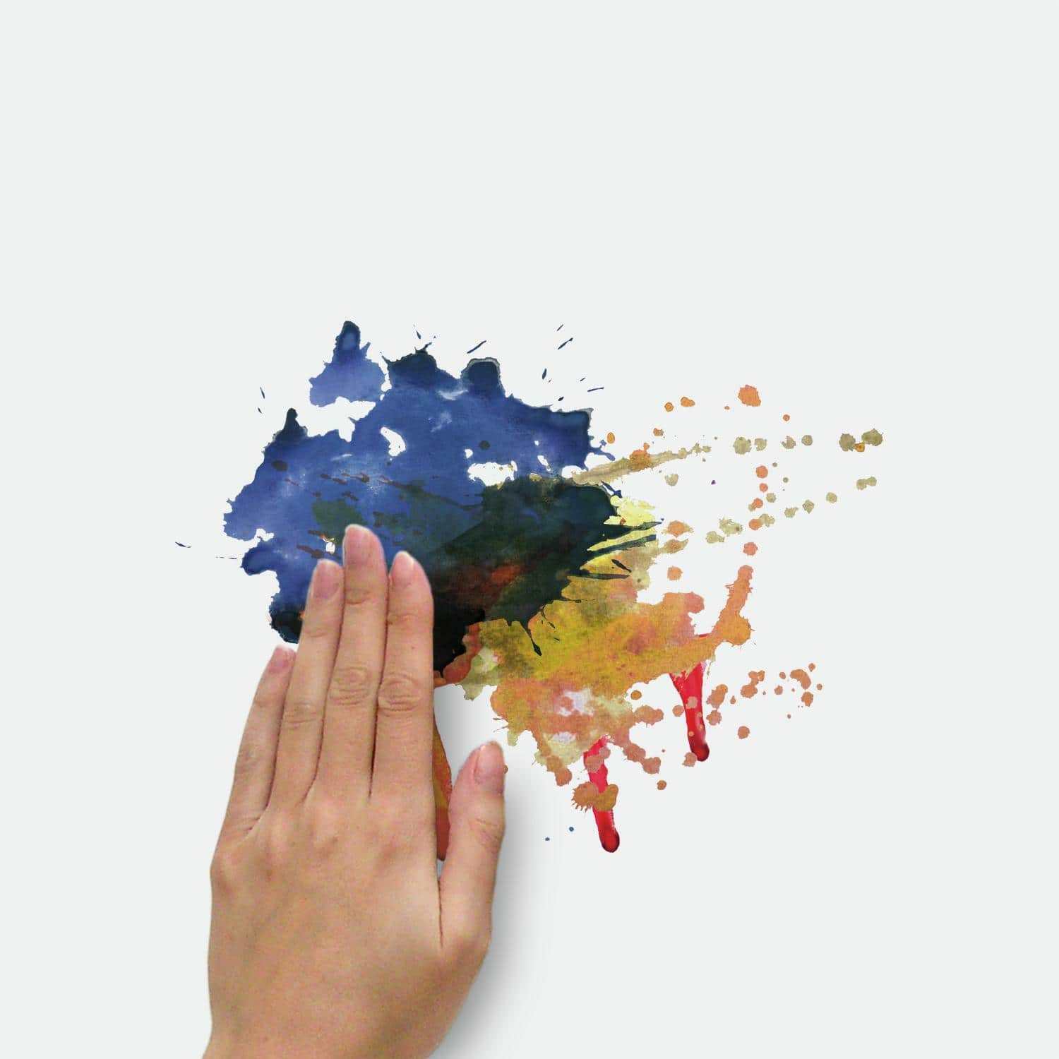 RoomMates New York City Watercolor Skyline Peel & Stick Decals