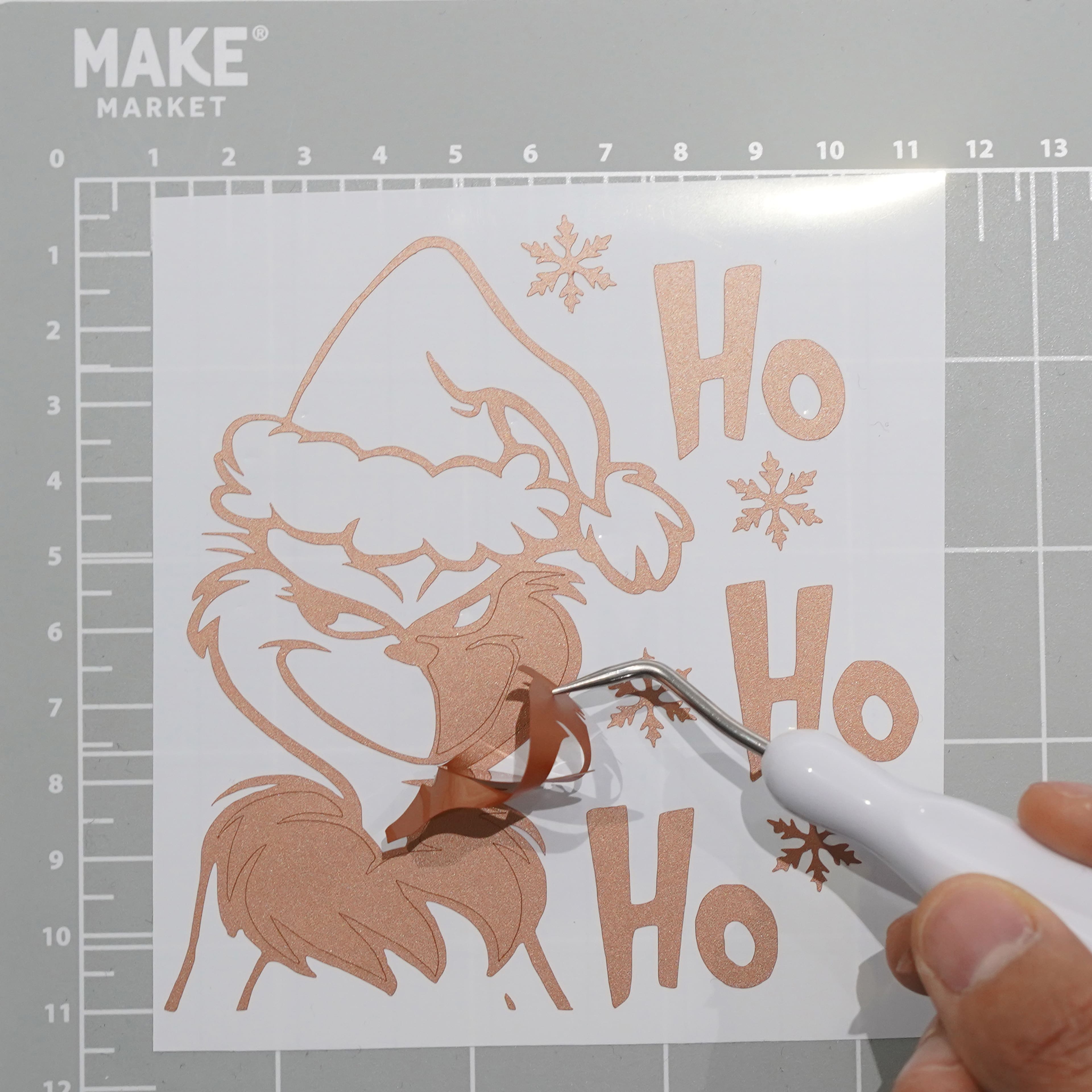 Vinyle permanent de couleur unie de Make Market