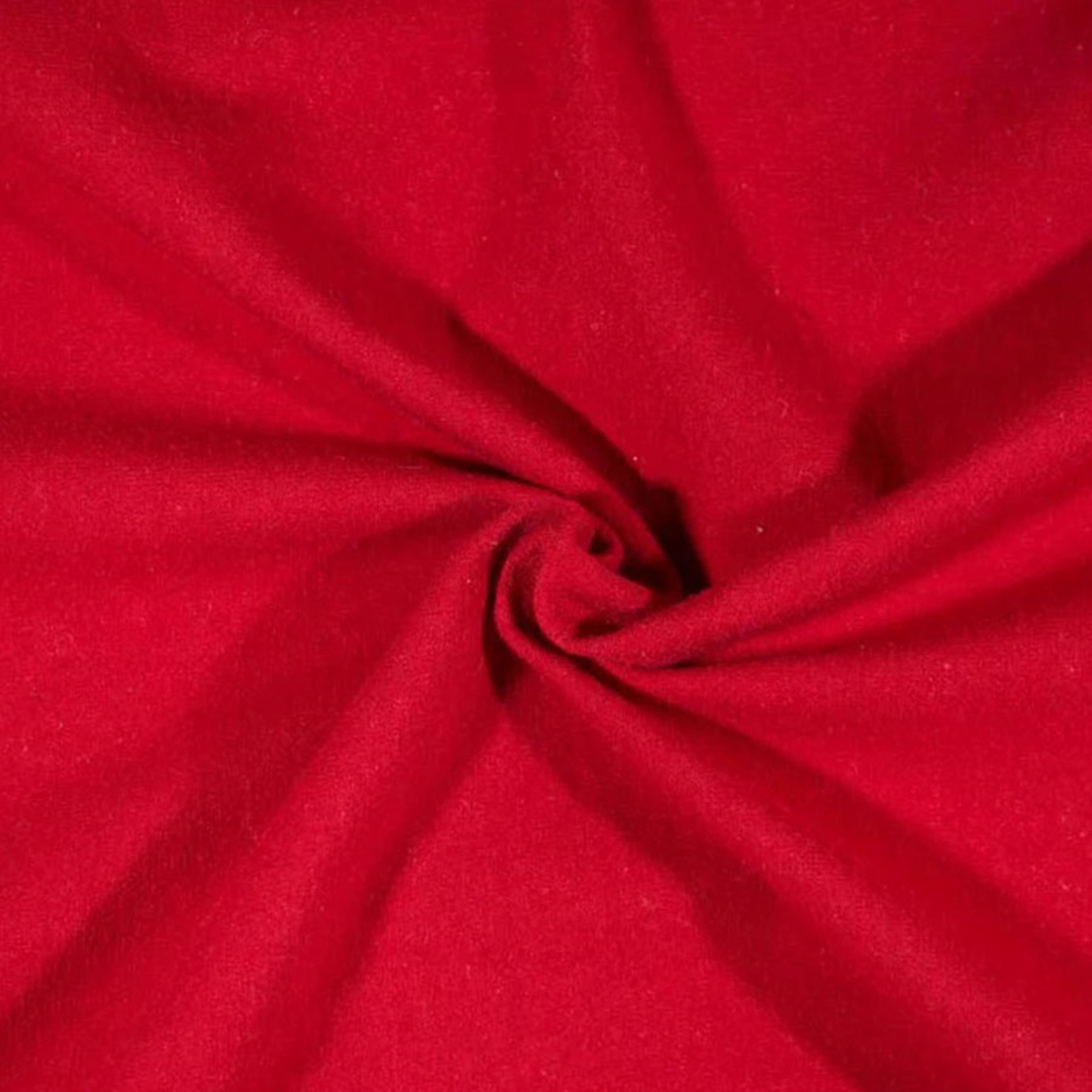 Fabric Merchants Solid Cotton Spandex Fabric