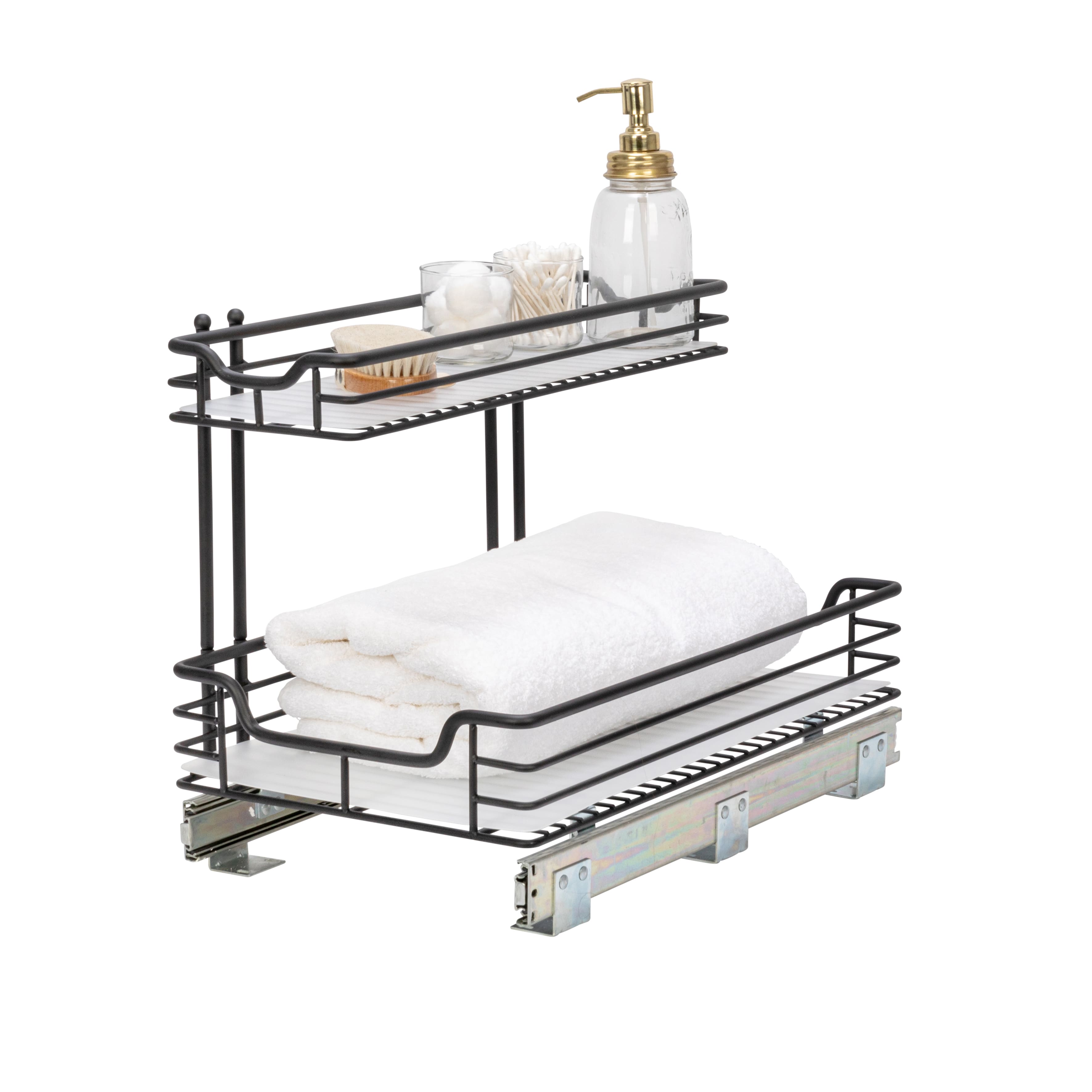 Household Essentials Glidez 2-Tier Cabinet Organizer