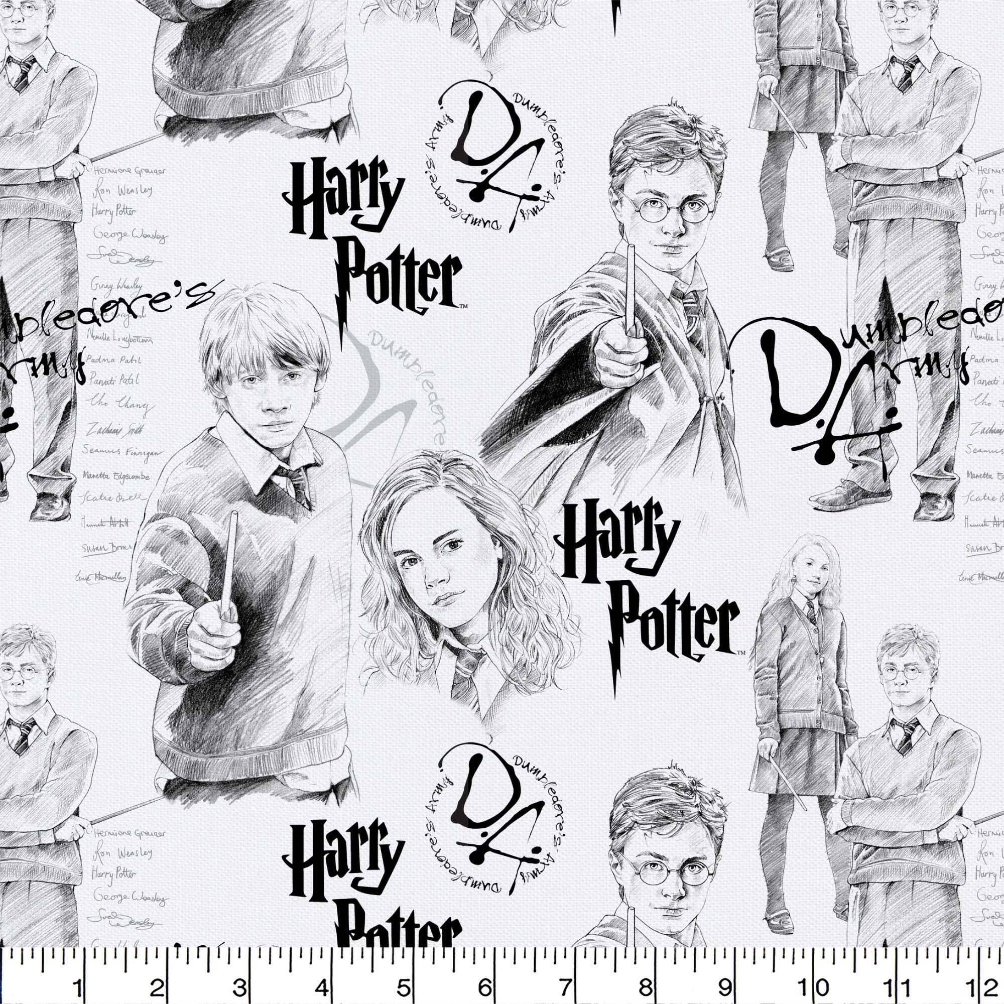 Harry Potter Mystery Magic Cotton Fabric 8yd. Bolt