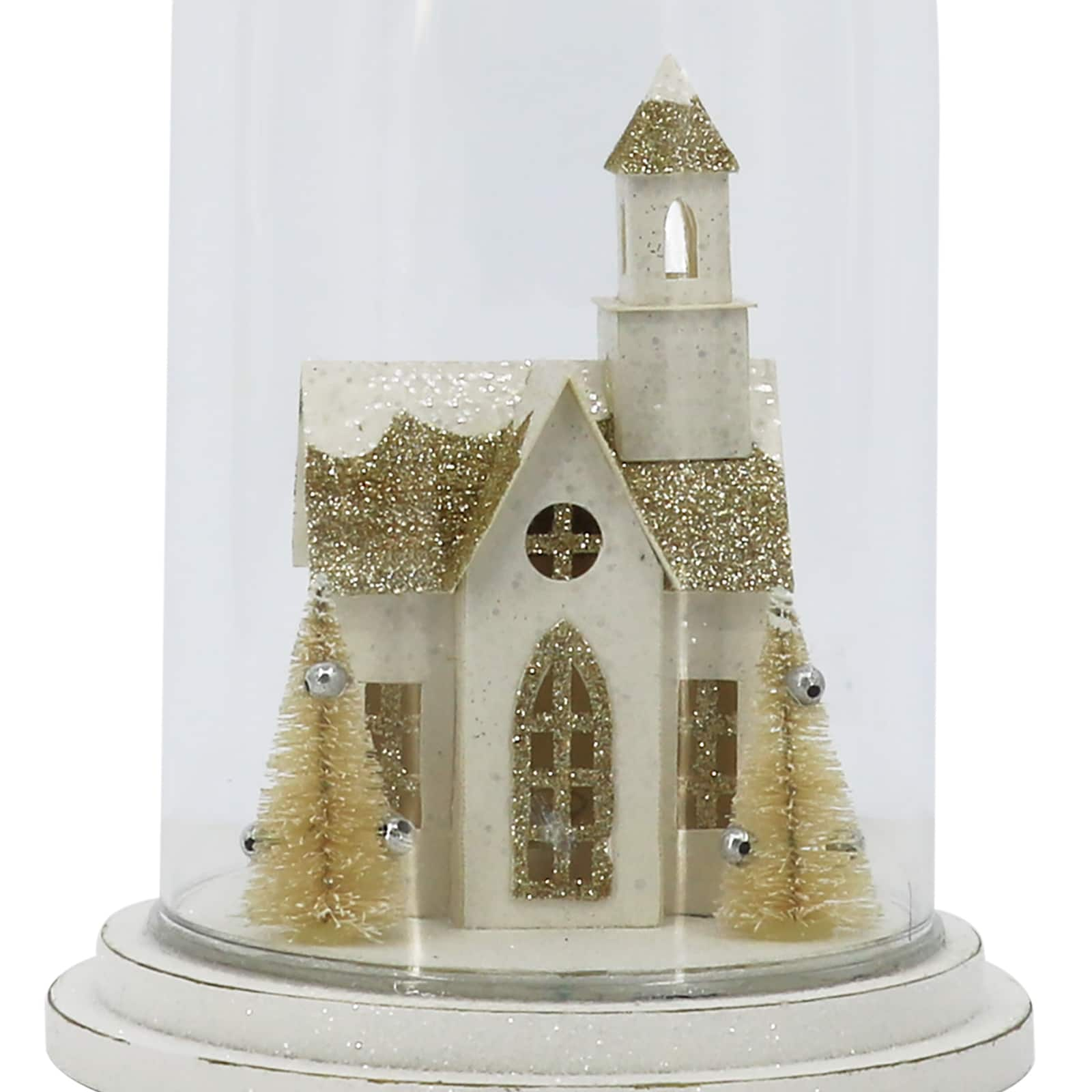 8.6&#x22; Pre-Lit Church Cloche Decoration by Ashland&#xAE;