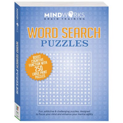 Mindworks Brain Training Word Search Puzzles | Michaels