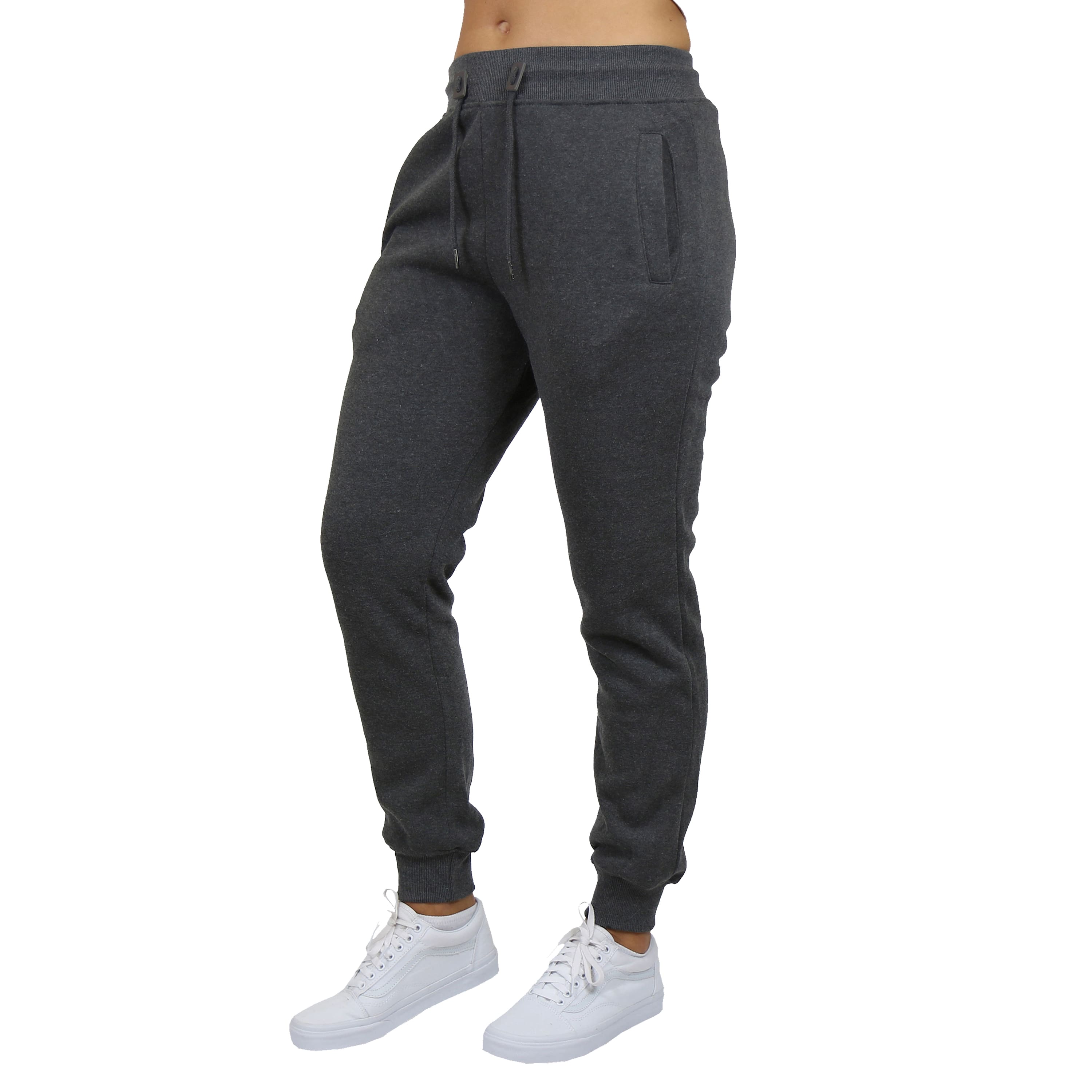 Galaxy by Harvic Women's Relaxed-Fit Fleece-Lined Jogger Sweatpants