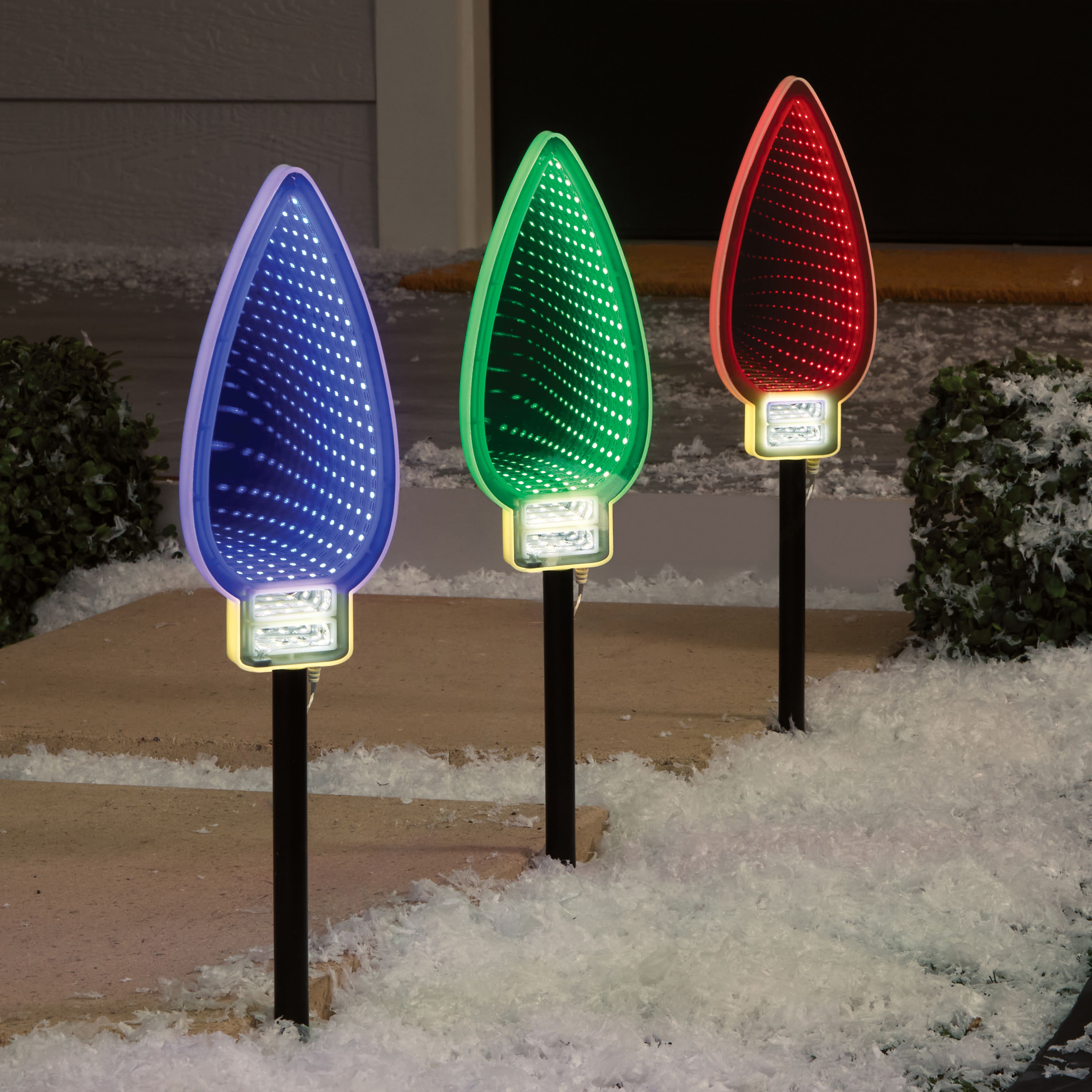 Multicolor LED Bulb Pathway Markers by Ashland®
