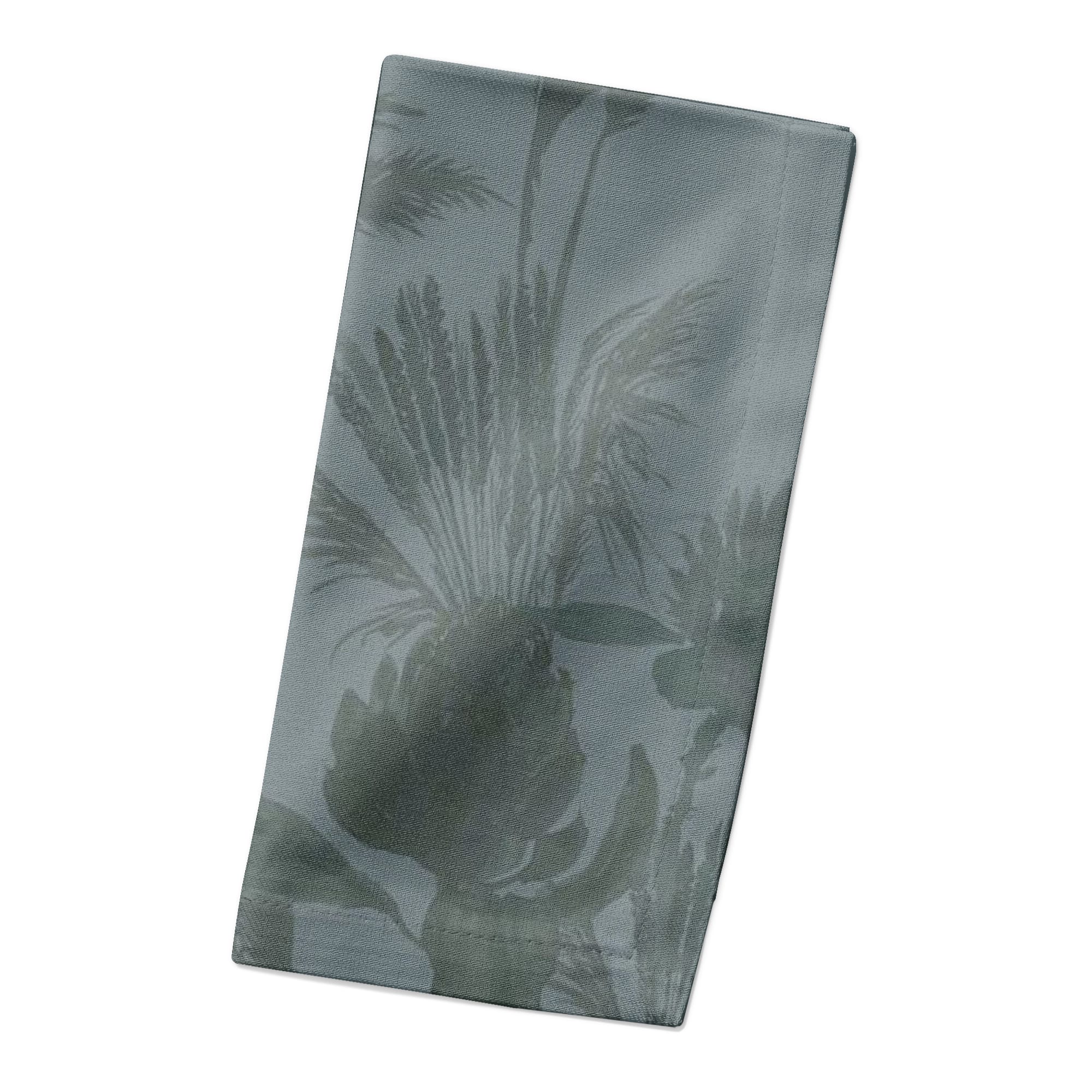 Tonal Protea Blooms Cotton Twill Napkin