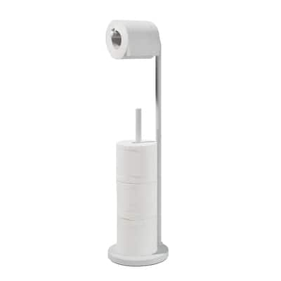 SunnyPoint Toilet Paper Holder with Circle Base