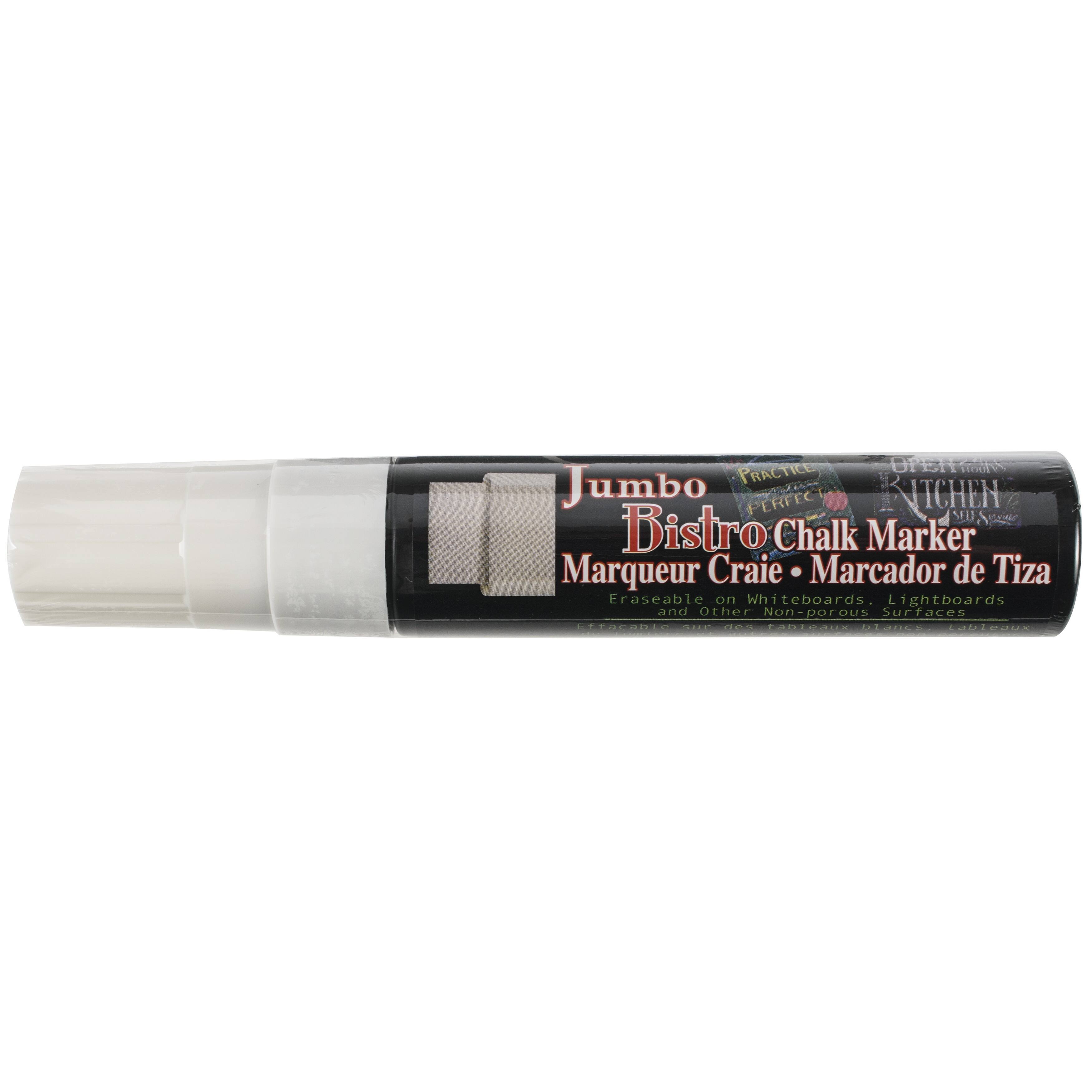 Marvy® Uchida Bistro White Jumbo Broad Point Chalk Marker, 10ct.