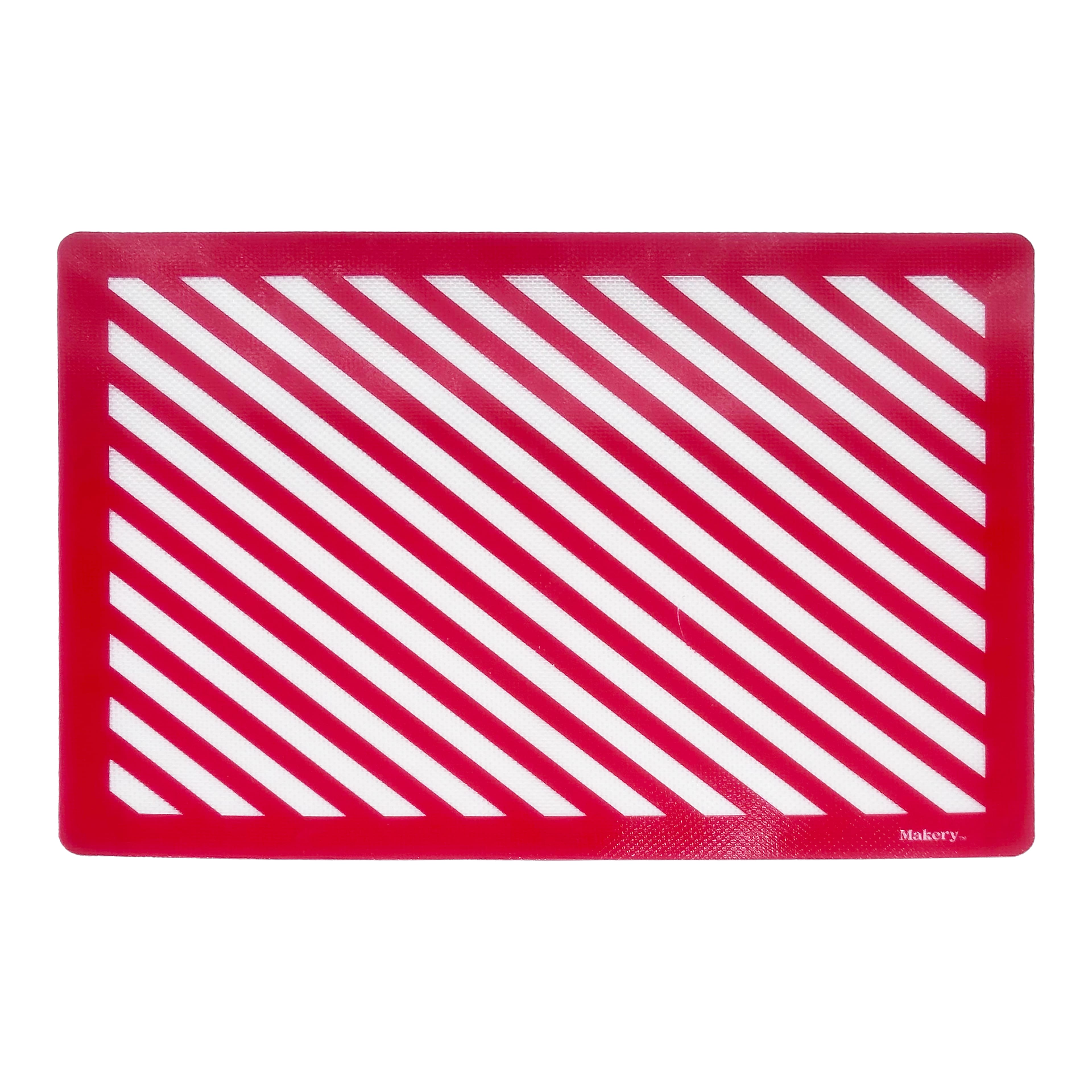 Peppermint Stripe Silicone Mat by Makery™