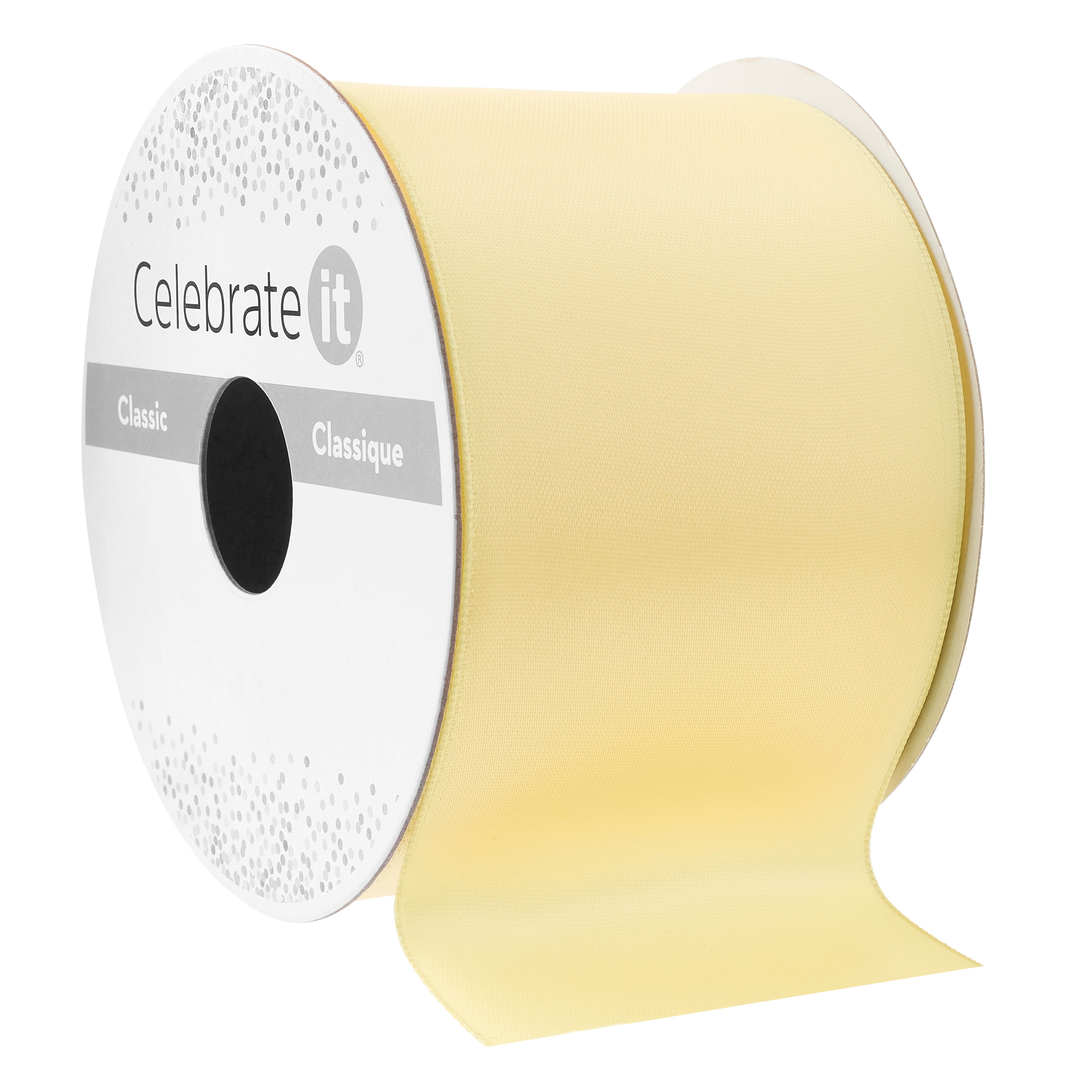 2.5&#x22; x 10yd. Satin Wired Ribbon by Celebrate It&#xAE; Classic